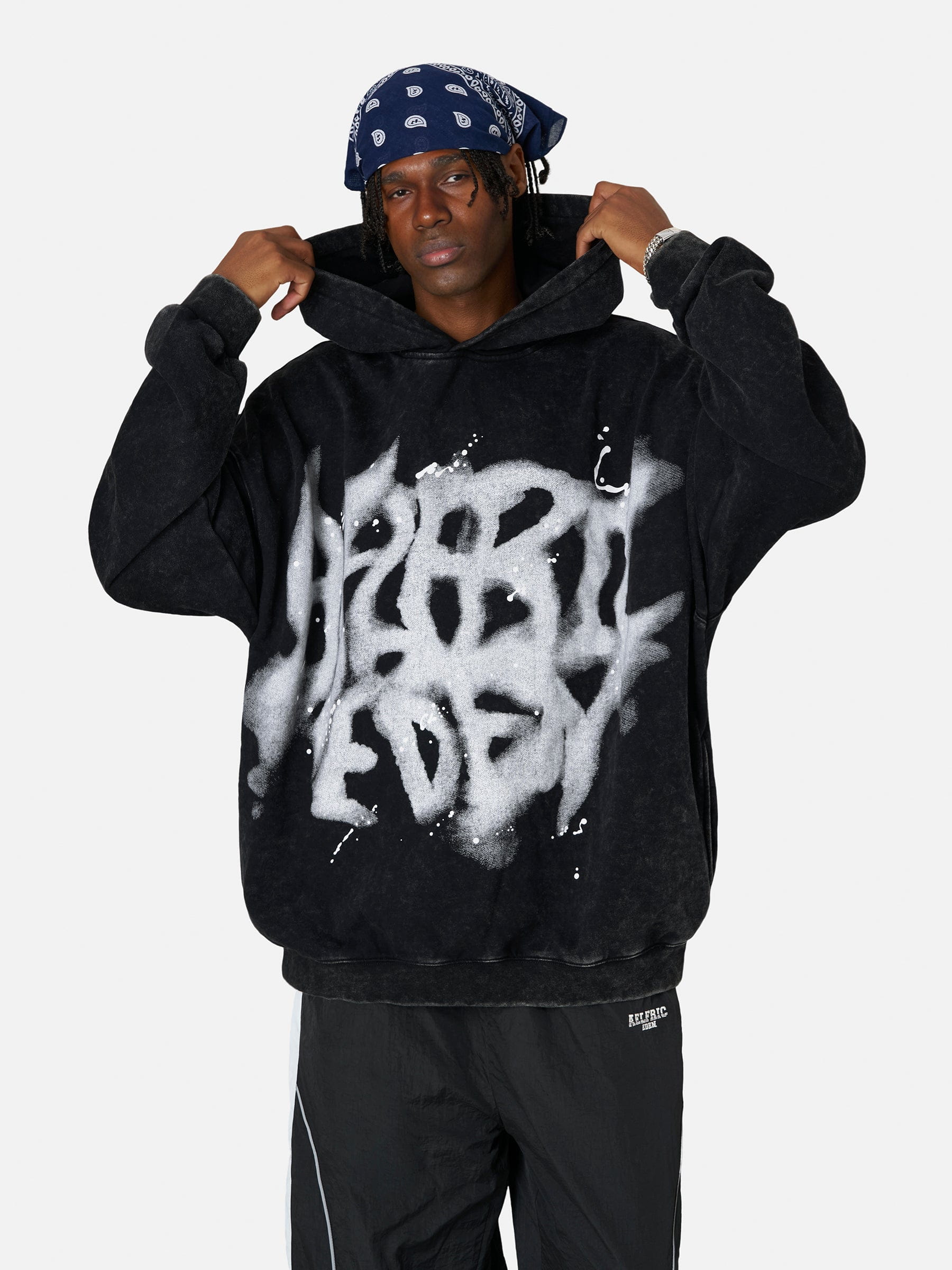 Aelfric Eden Abstract Graphic Hoodie - Image 3