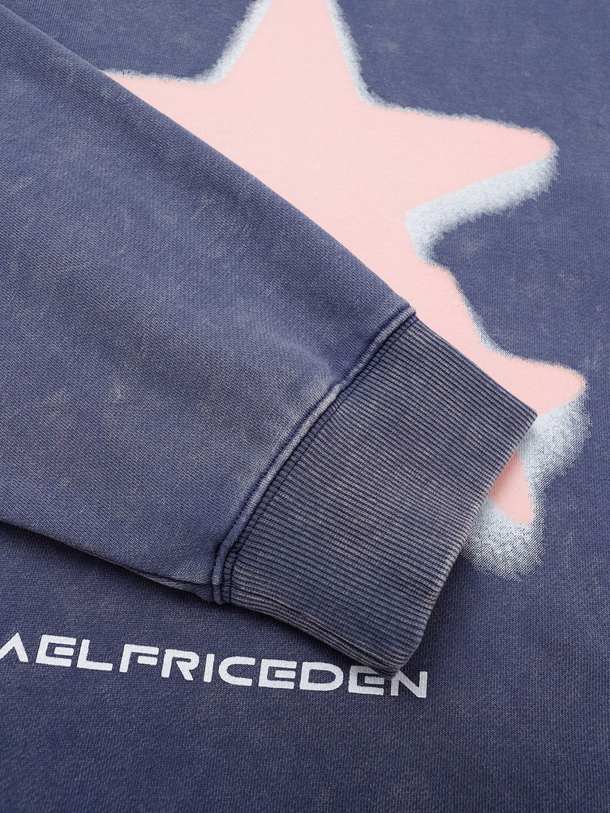 Aelfric Eden Oversized Blurring Star Hoodie - Image 8