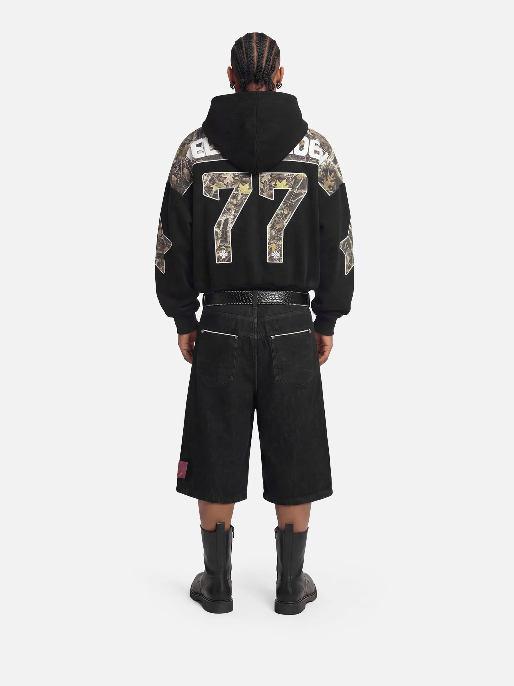 Aelfric Eden Boxy CAMO Panel Pullover Hoodie - Image 3