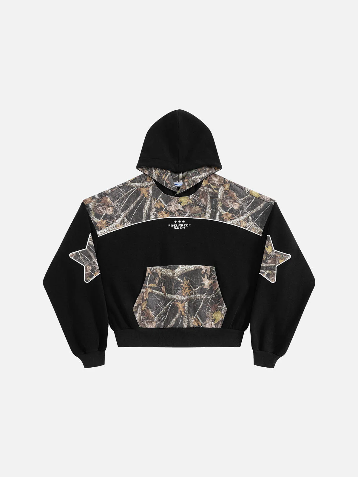 Aelfric Eden Boxy CAMO Panel Pullover Hoodie - Image 4