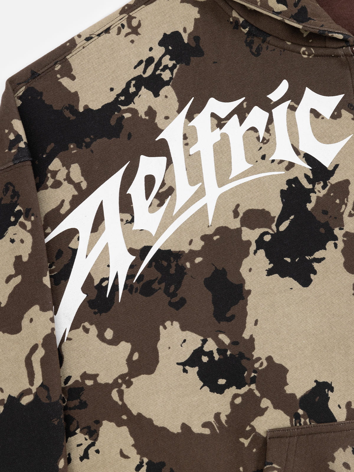 Aelfric Eden Boxy CAMO Zip Up Hoodie - Image 5