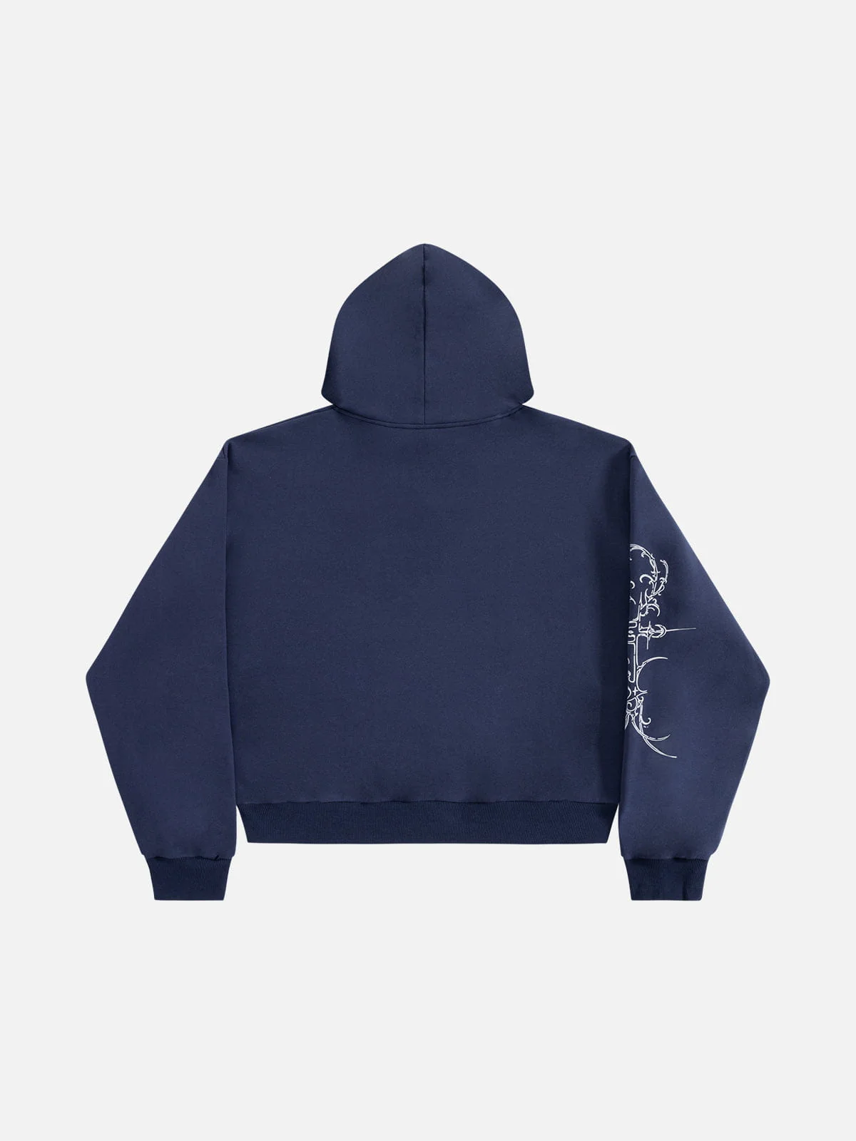 Aelfric Eden Boxy Cross Graphic Pullover Hoodie - Image 2