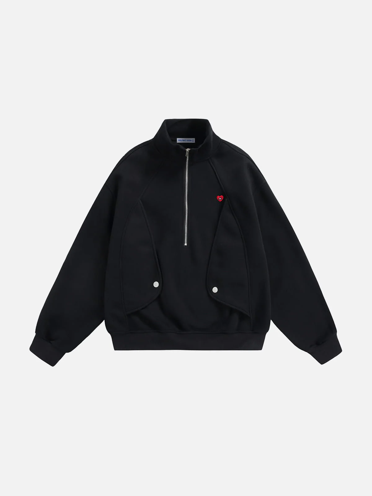 Aelfric Eden Boxy Half Zip Sweatshirt - Image 2