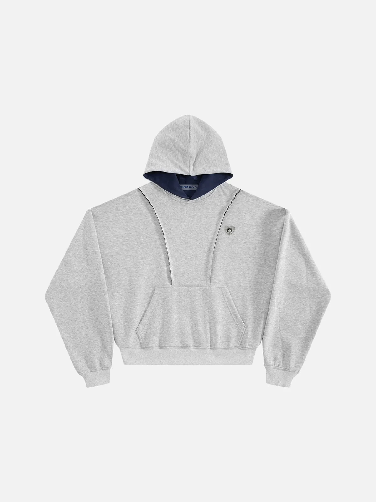 Aelfric Eden Boxy Panel Pullover Hoodie - Image 3