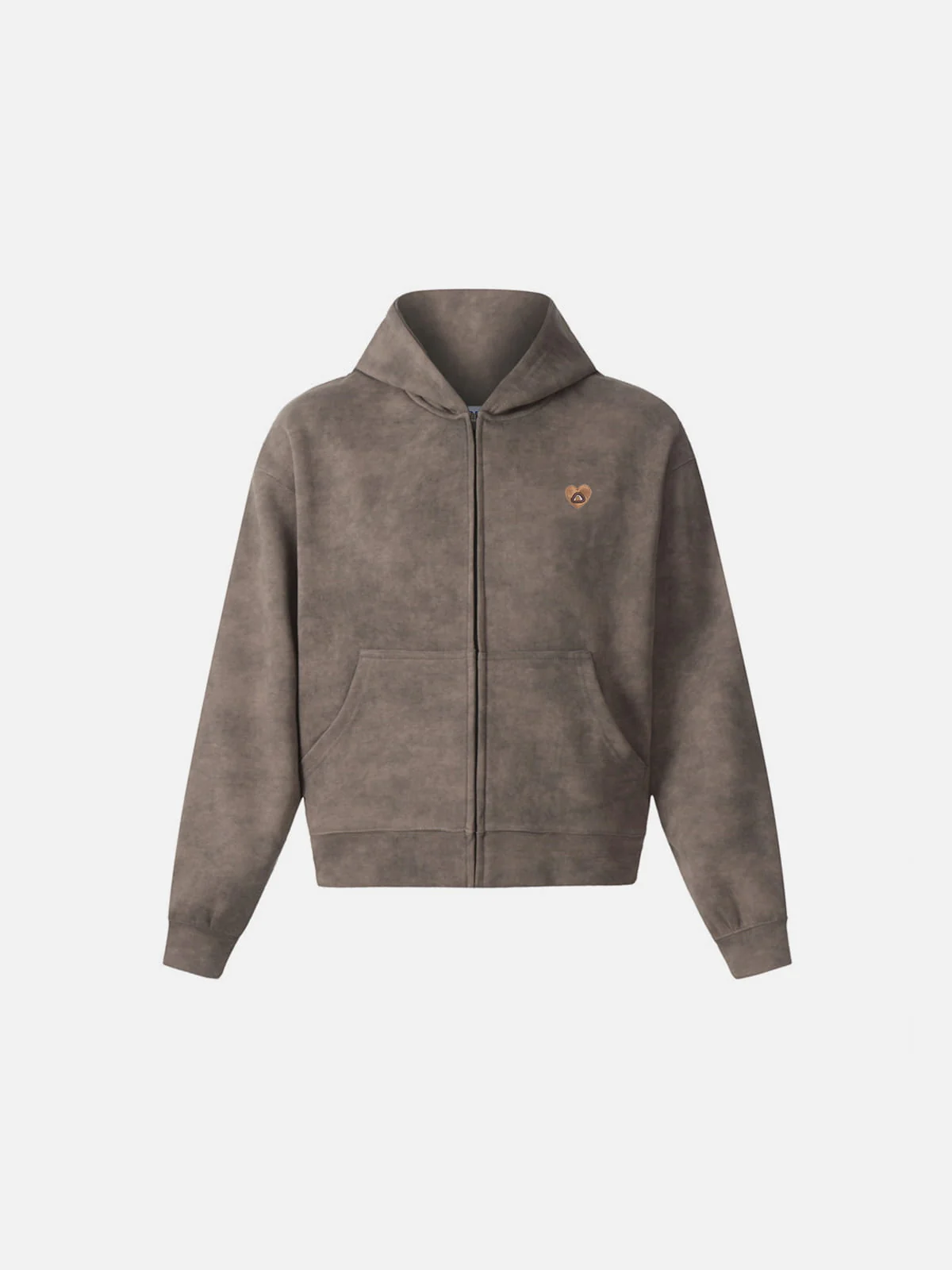 Aelfric Eden Boxy Washed Zip Up Hoodie - Image 3