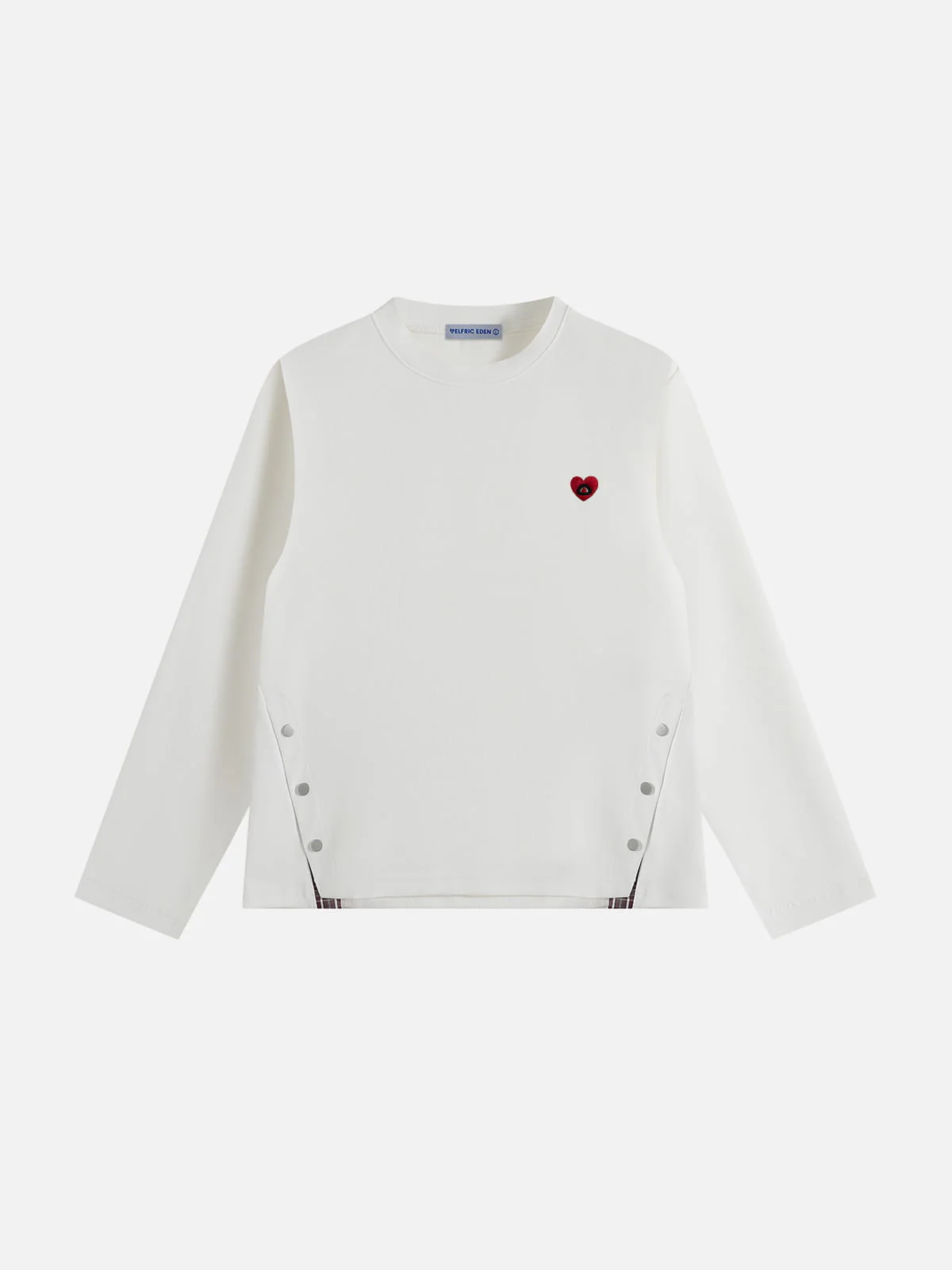 Aelfric Eden Button Panel Long Sleeve Tee - Image 2