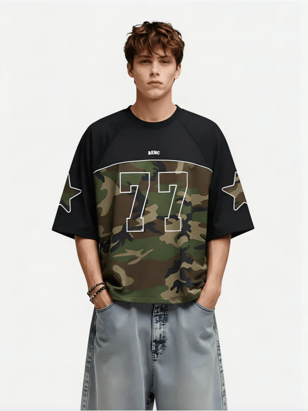 Aelfric Eden 77 Camouflage Football Jersey