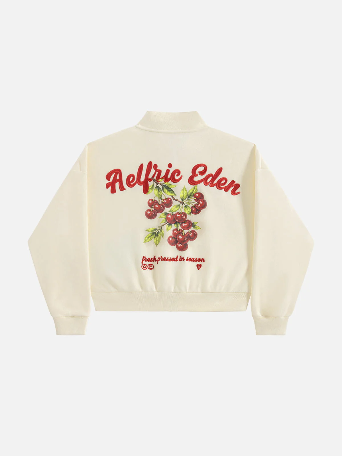 Aelfric Eden Boxy Cherry Graphic Jacket - Image 4