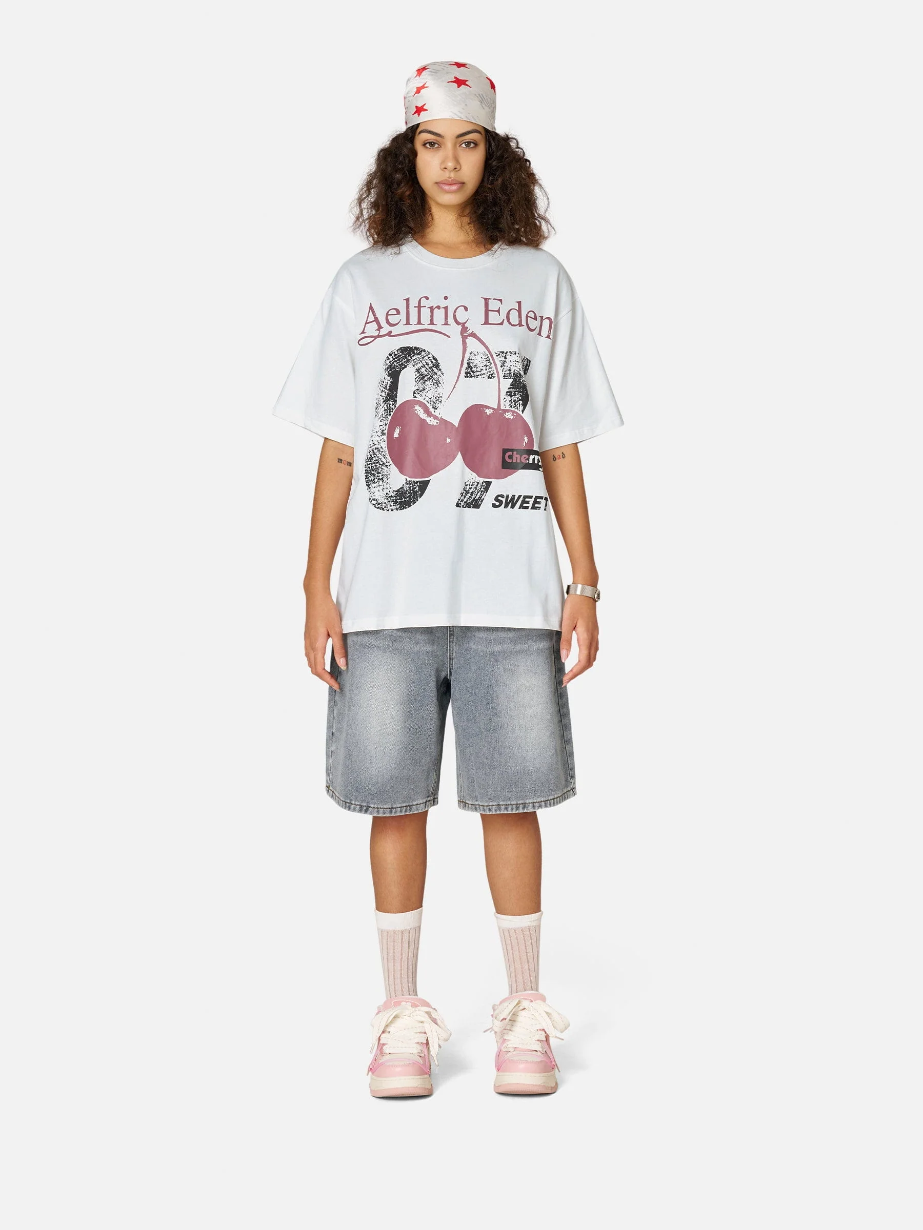 Aelfric Eden 07 Cherry Graphic Tee - Image 3