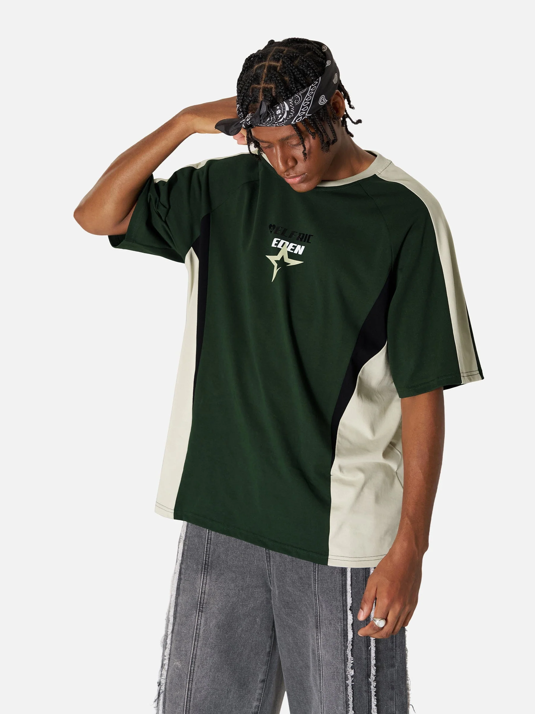 Aelfric Eden Color Blocking Star Tee - Image 3