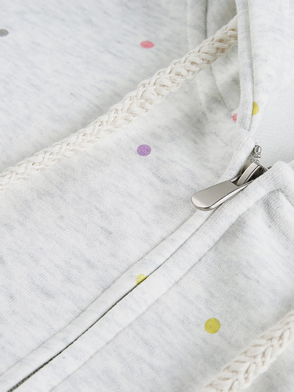 Aelfric Eden Colorful Polka Dot Zip Up Hoodie - Image 7