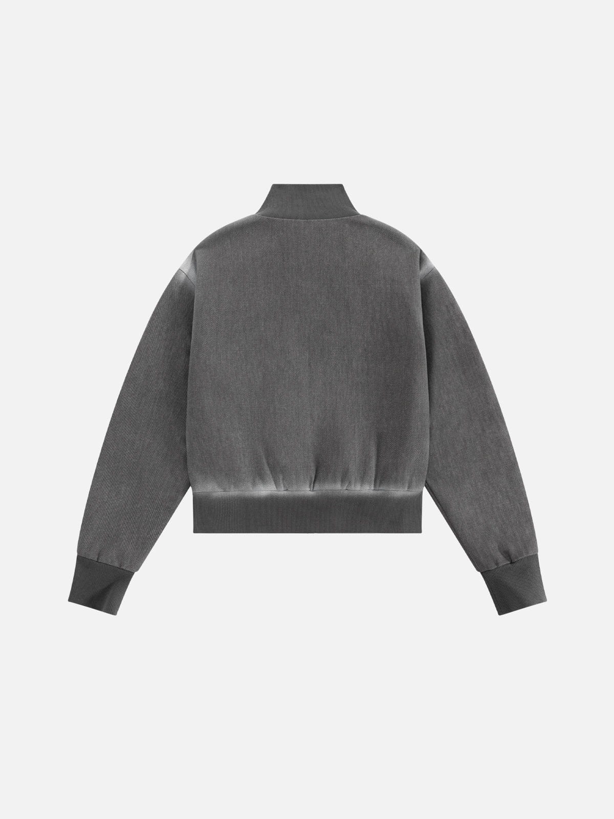 Aelfric Eden Cropped Denim Zip Up Jacket - Image 4