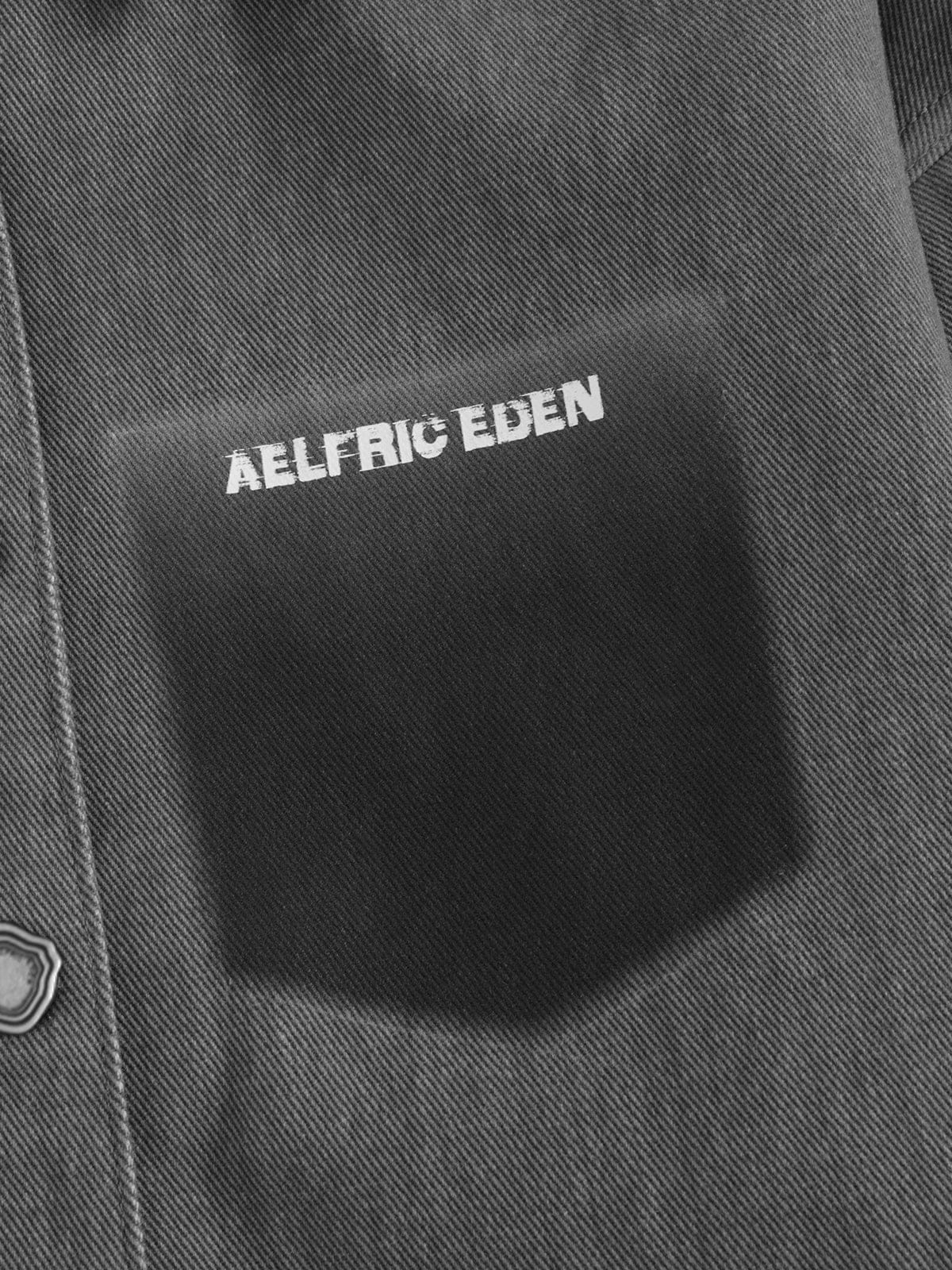 Aelfric Eden Cropped Washed Long Sleeve Shirt - Image 6