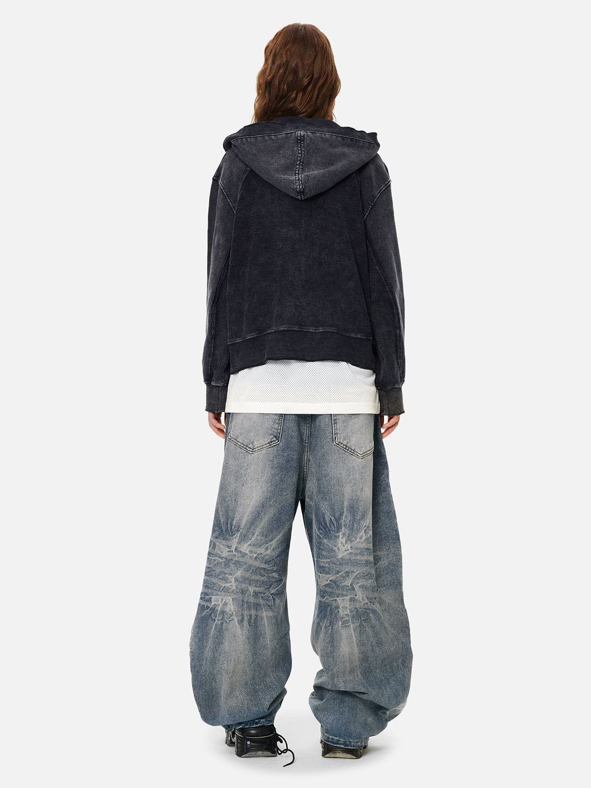 Aelfric Eden Baggy Patchwork Jeans - Image 6