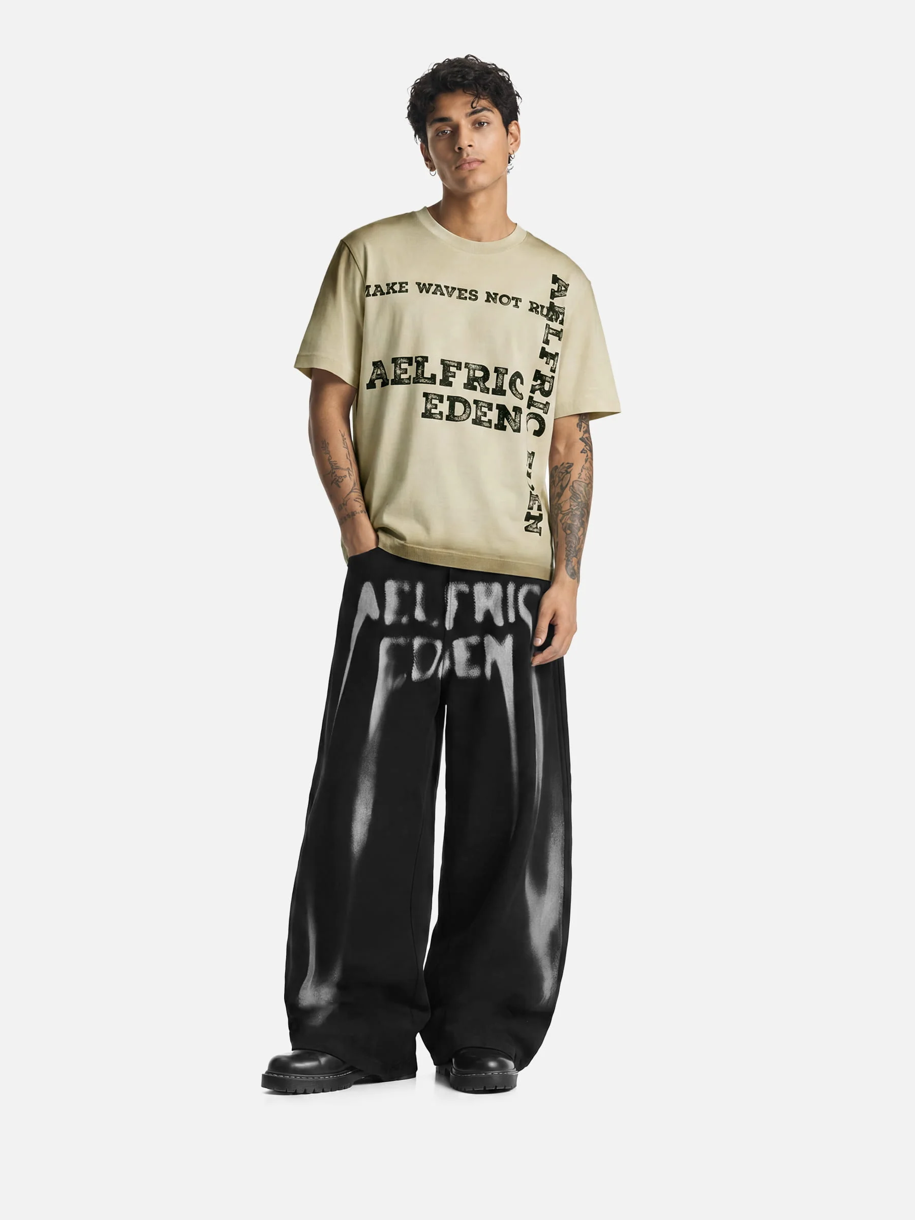 Aelfric Eden Distressed Graphic Tee - Image 3