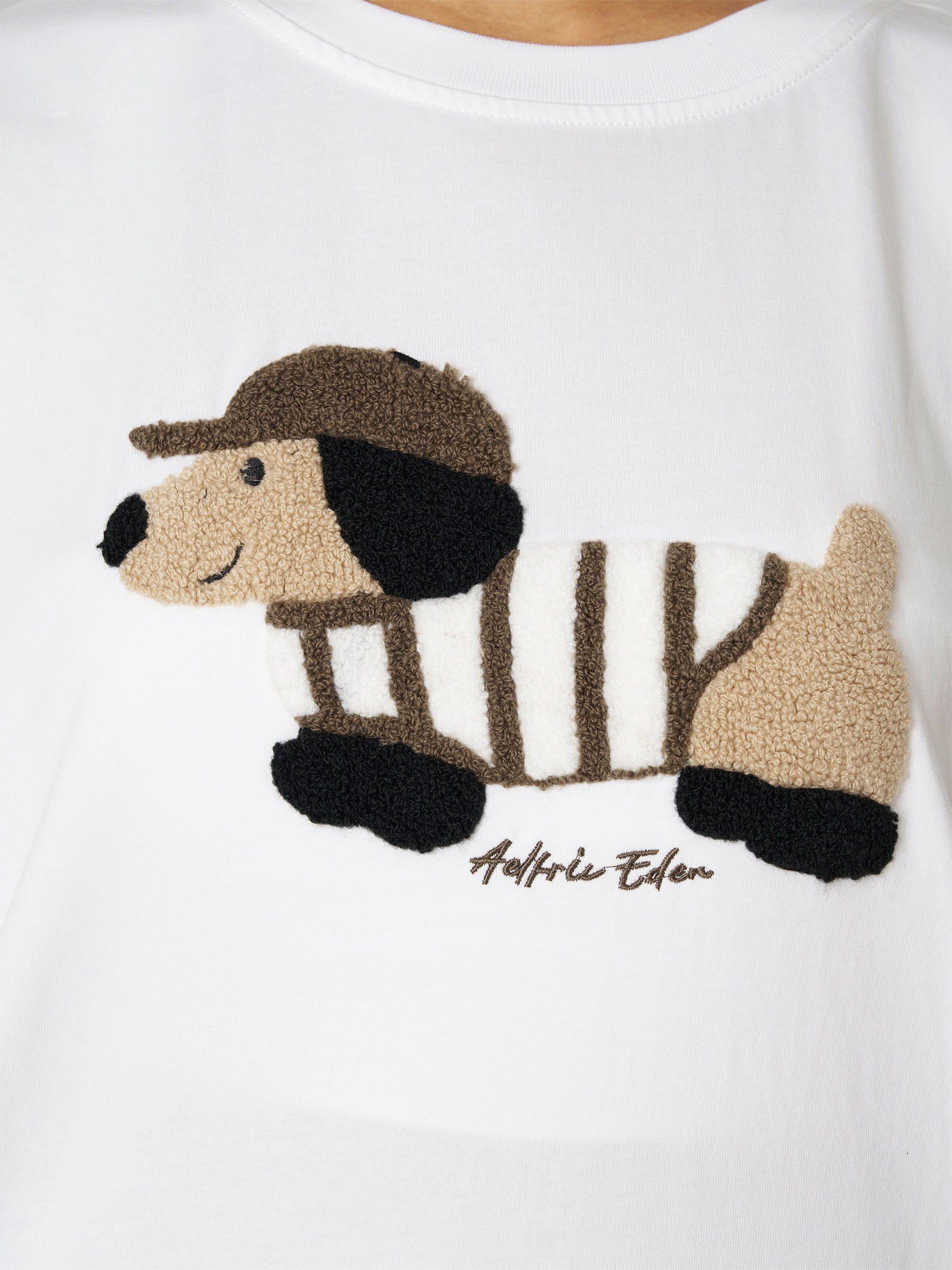 Aelfric Eden Embroidery Dachshund Tee - Image 6