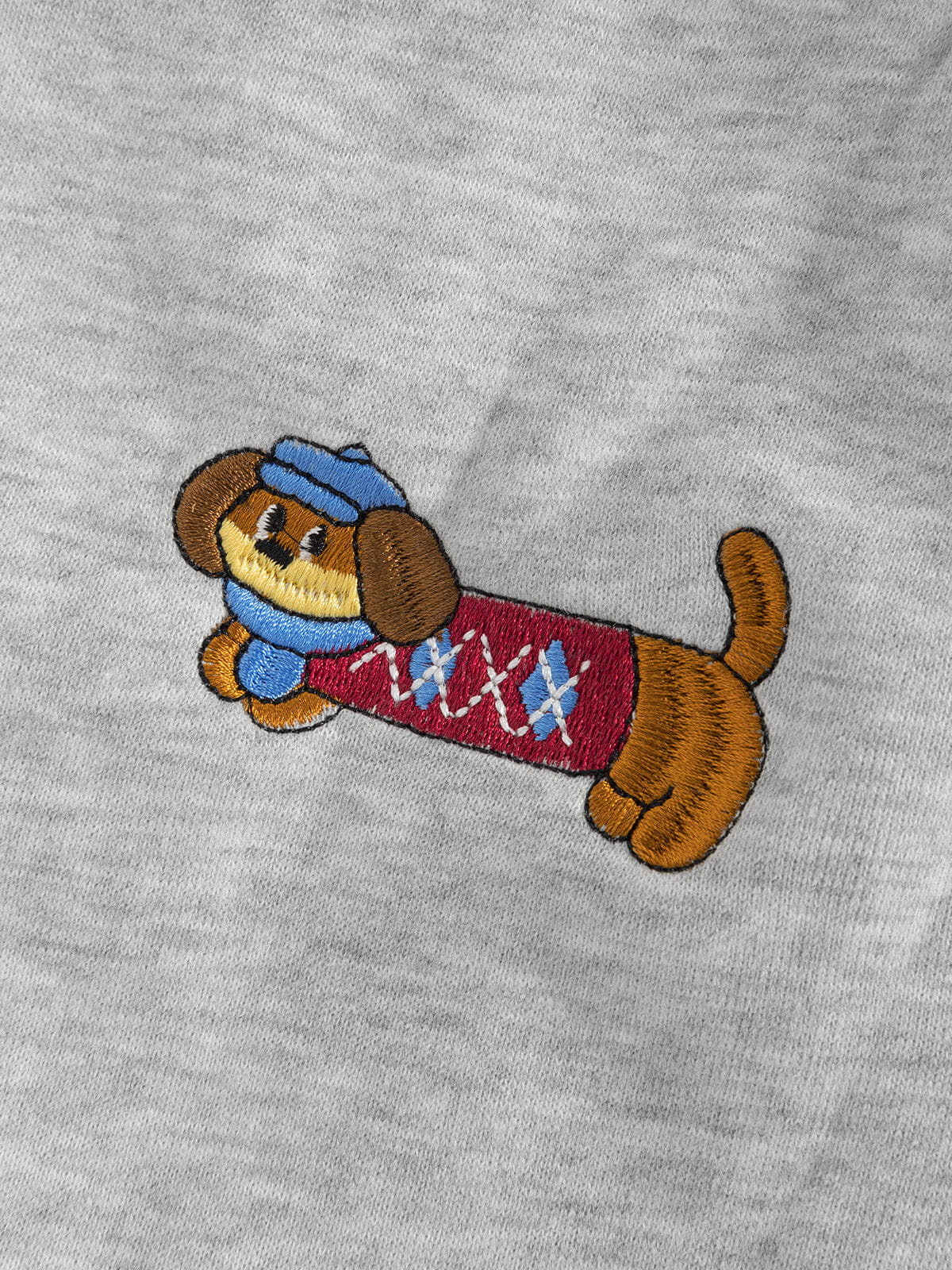 Aelfric Eden Embroidery Dog Baggy Barrel Sweatpants - Image 12