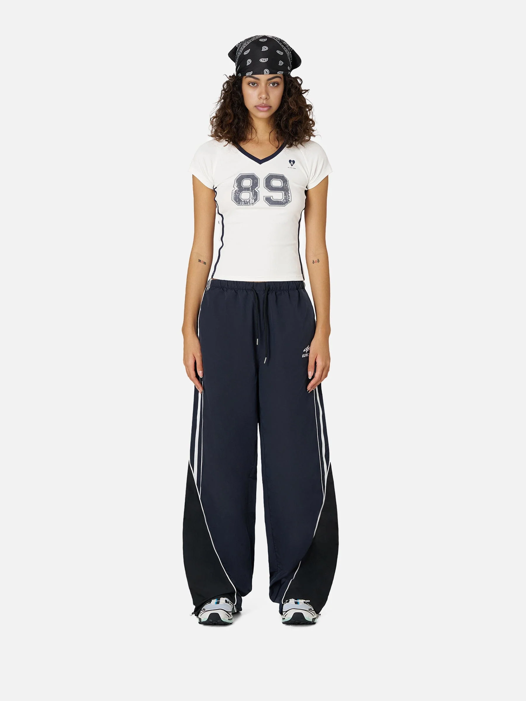 Aelfric Eden Contrast Side Baggy Track Pants - Image 5