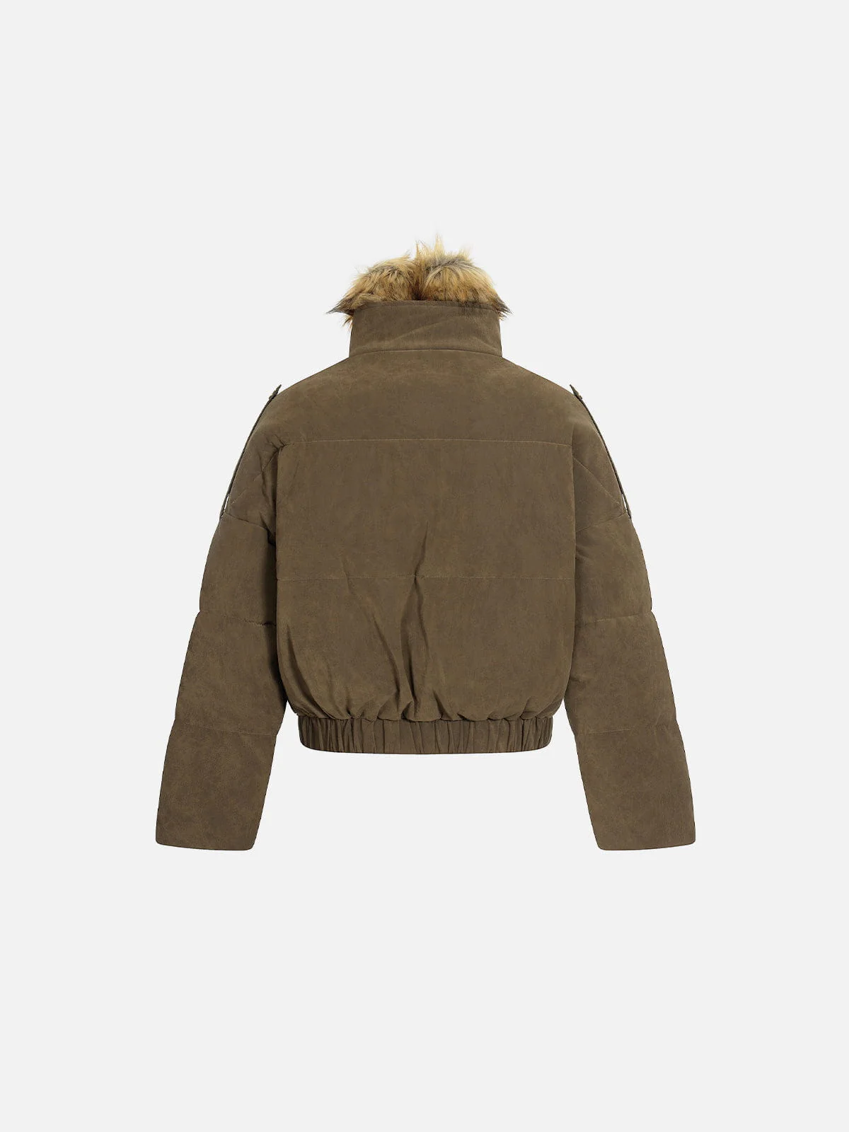 Aelfric Eden Faux Fur Two Layer Coat - Image 5
