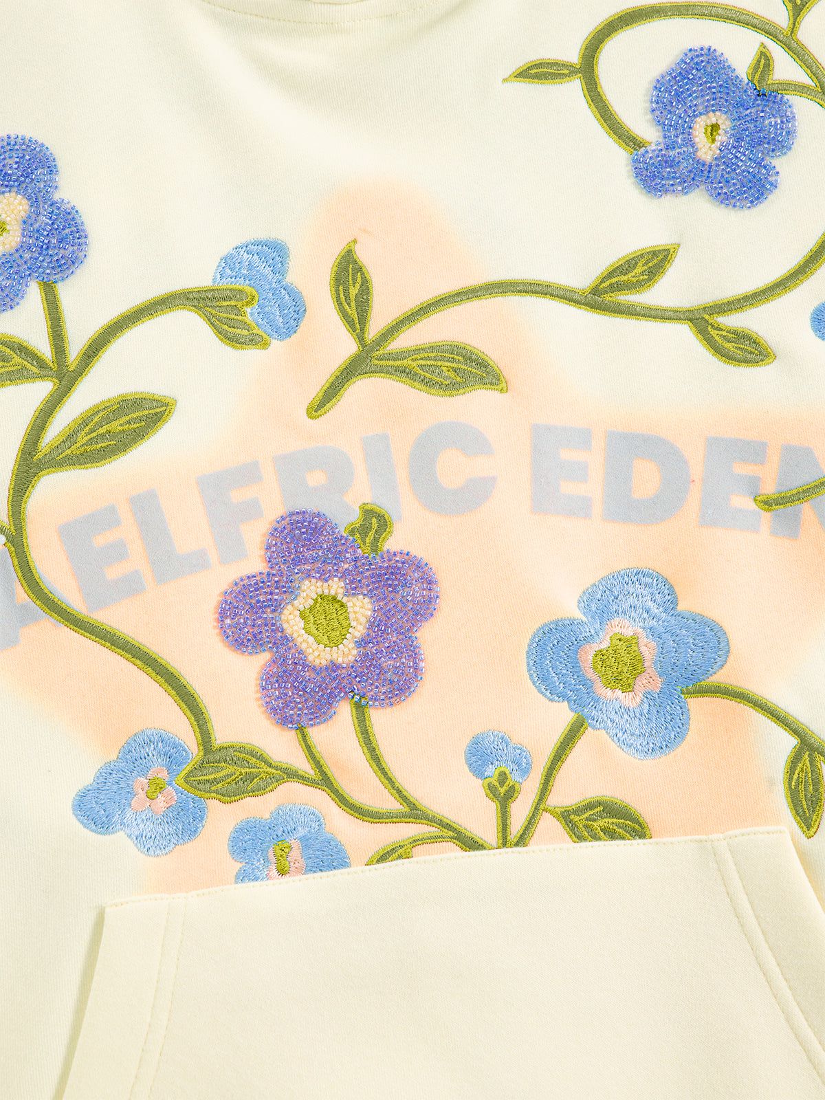 Aelfric Eden Star Rhinestone Floral Hoodie - Image 9