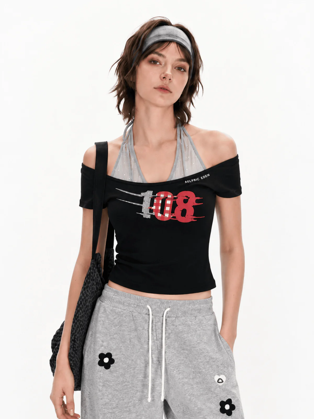 Aelfric Eden Halter Layered Baby Tee - Image 3