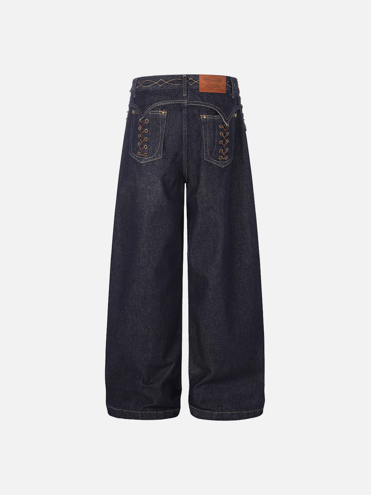 Aelfric Eden Lace-Up Jeans - Image 2