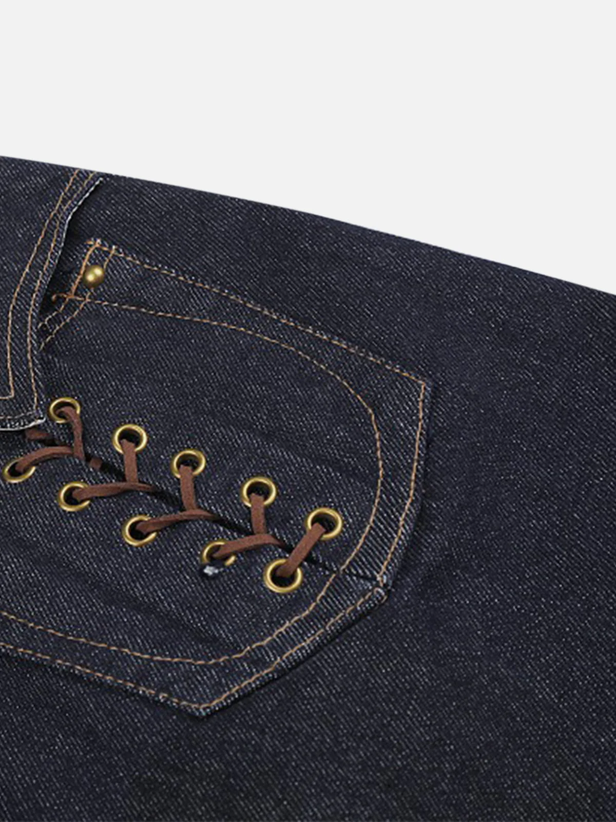 Aelfric Eden Lace-Up Jeans - Image 3