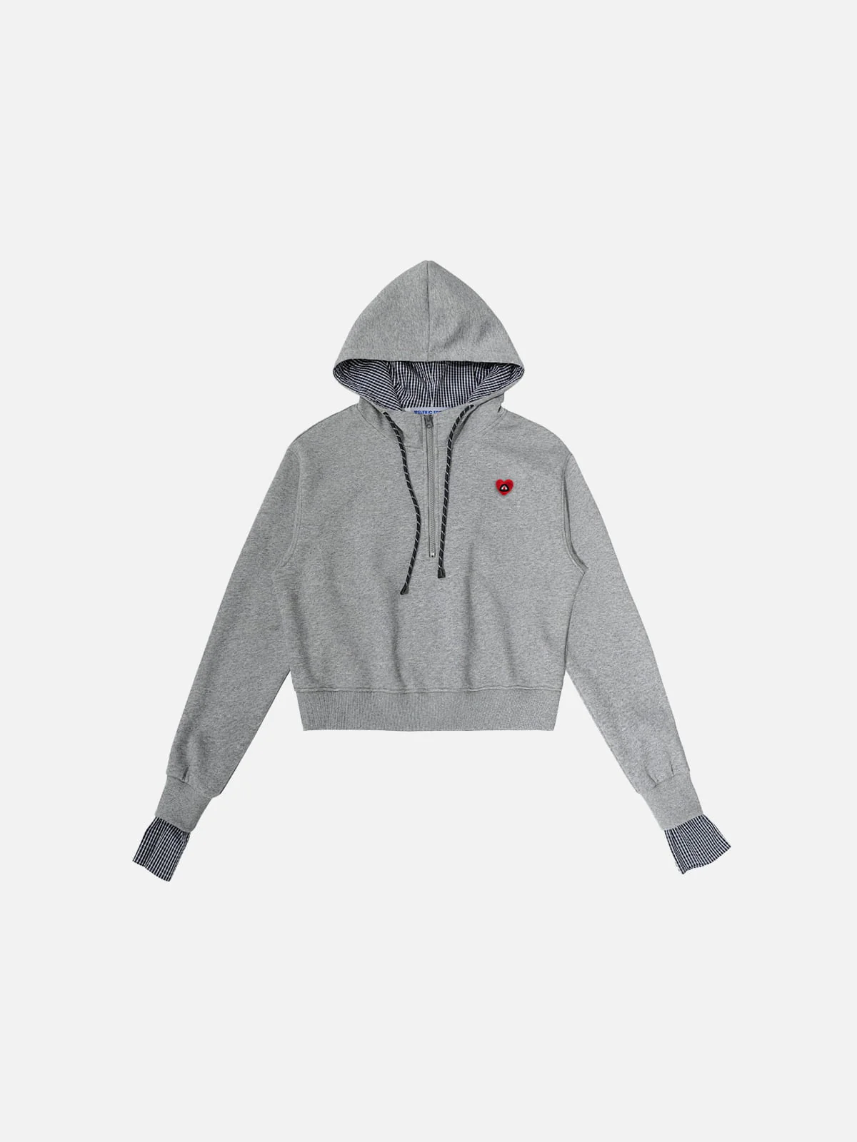 Aelfric Eden Layered Half Zip Pullover Hoodie - Image 3