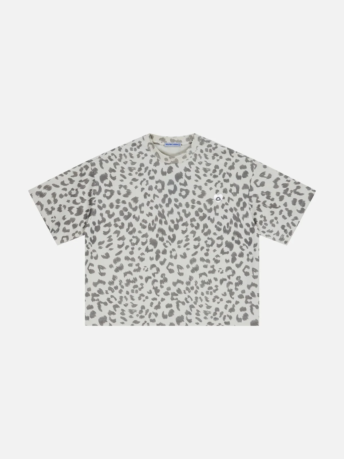 Aelfric Eden Boxy Leopard Print Tee - Image 2
