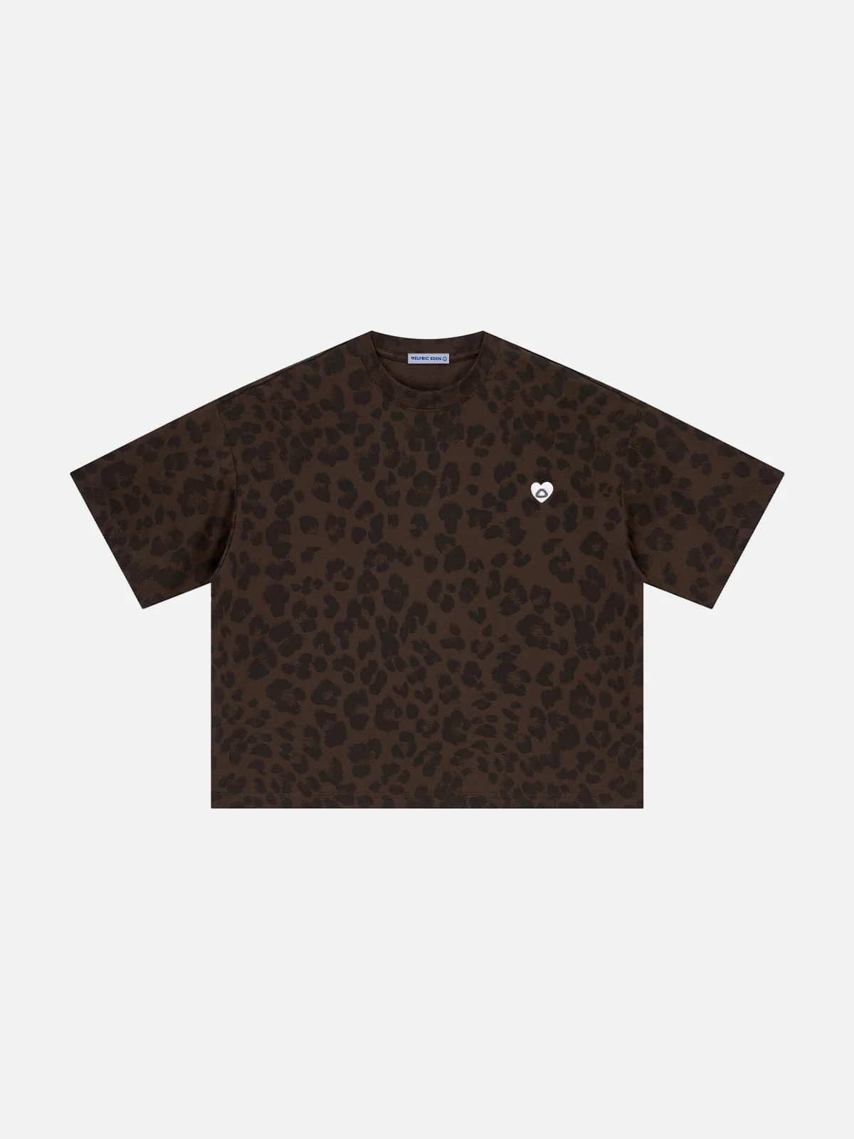 Aelfric Eden Boxy Leopard Print Tee - Image 4