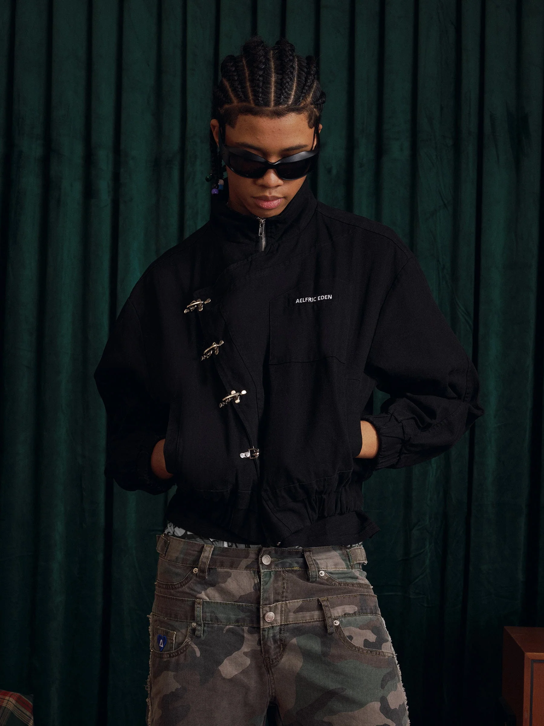 Aelfric Eden Boxy Fireman Clasp Jacket - Image 3