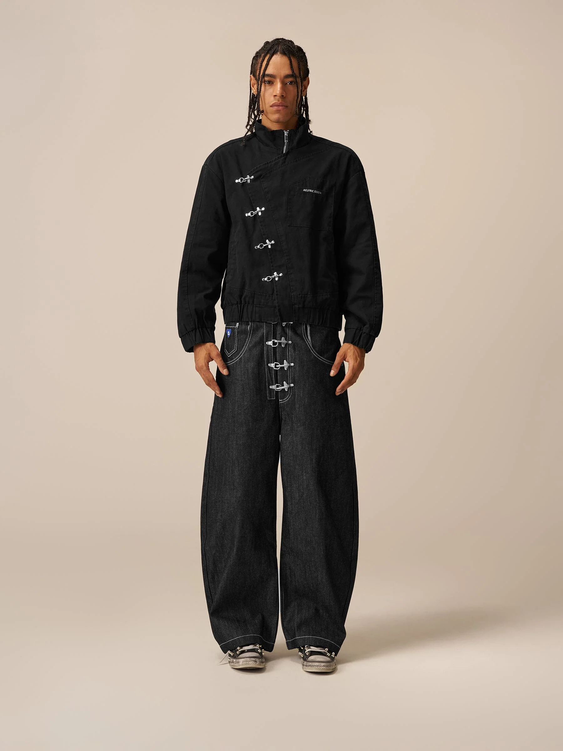 Aelfric Eden Boxy Fireman Clasp Jacket - Image 4
