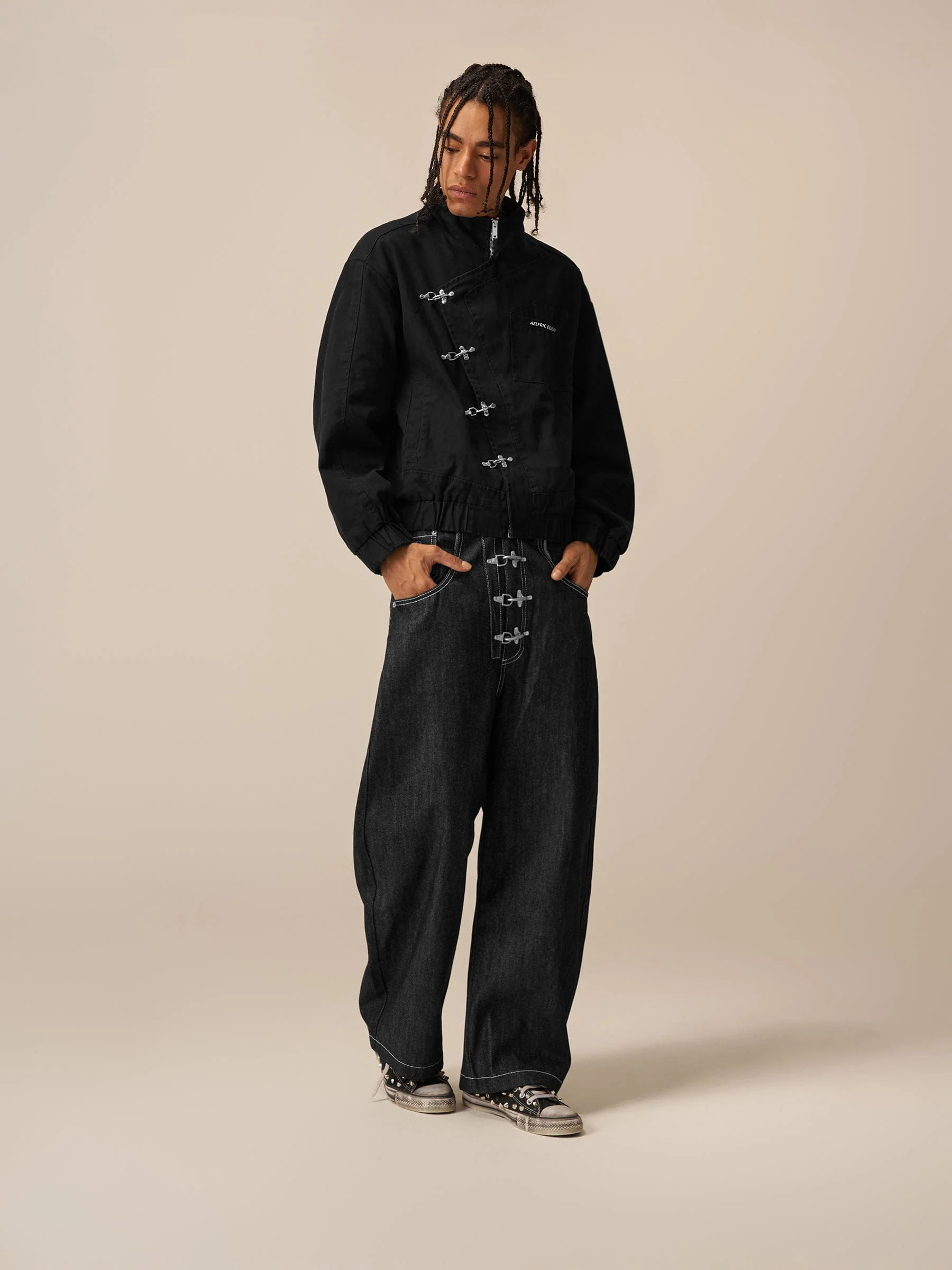 Aelfric Eden Boxy Fireman Clasp Jacket - Image 5