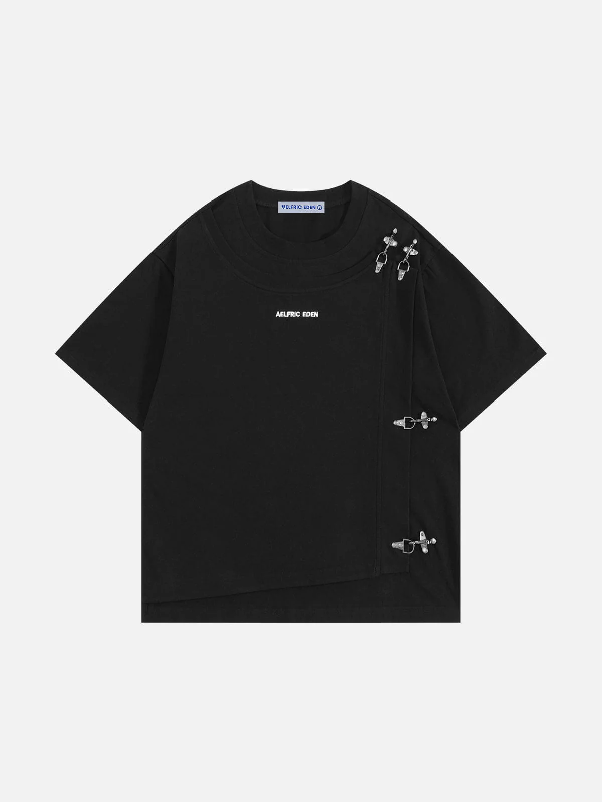 Aelfric Eden Boxy Metal Button Tee - Image 2