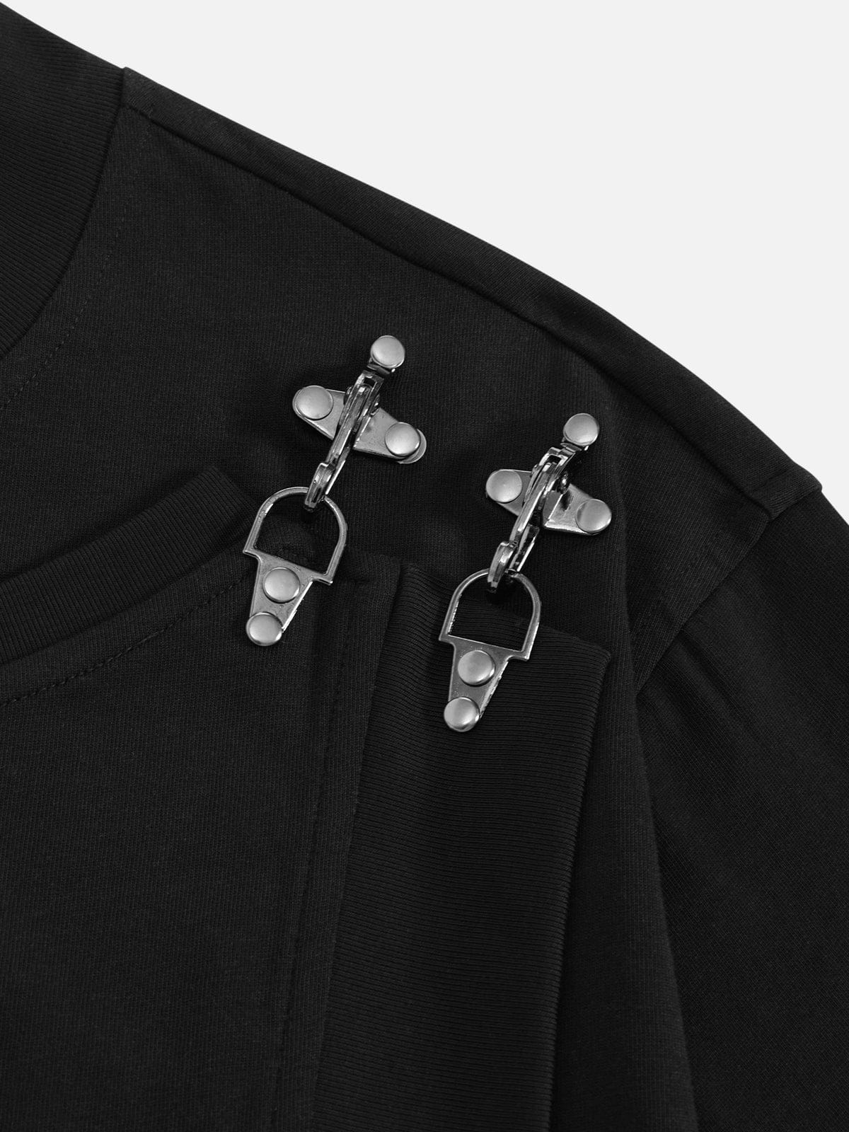 Aelfric Eden Boxy Metal Button Tee - Image 5