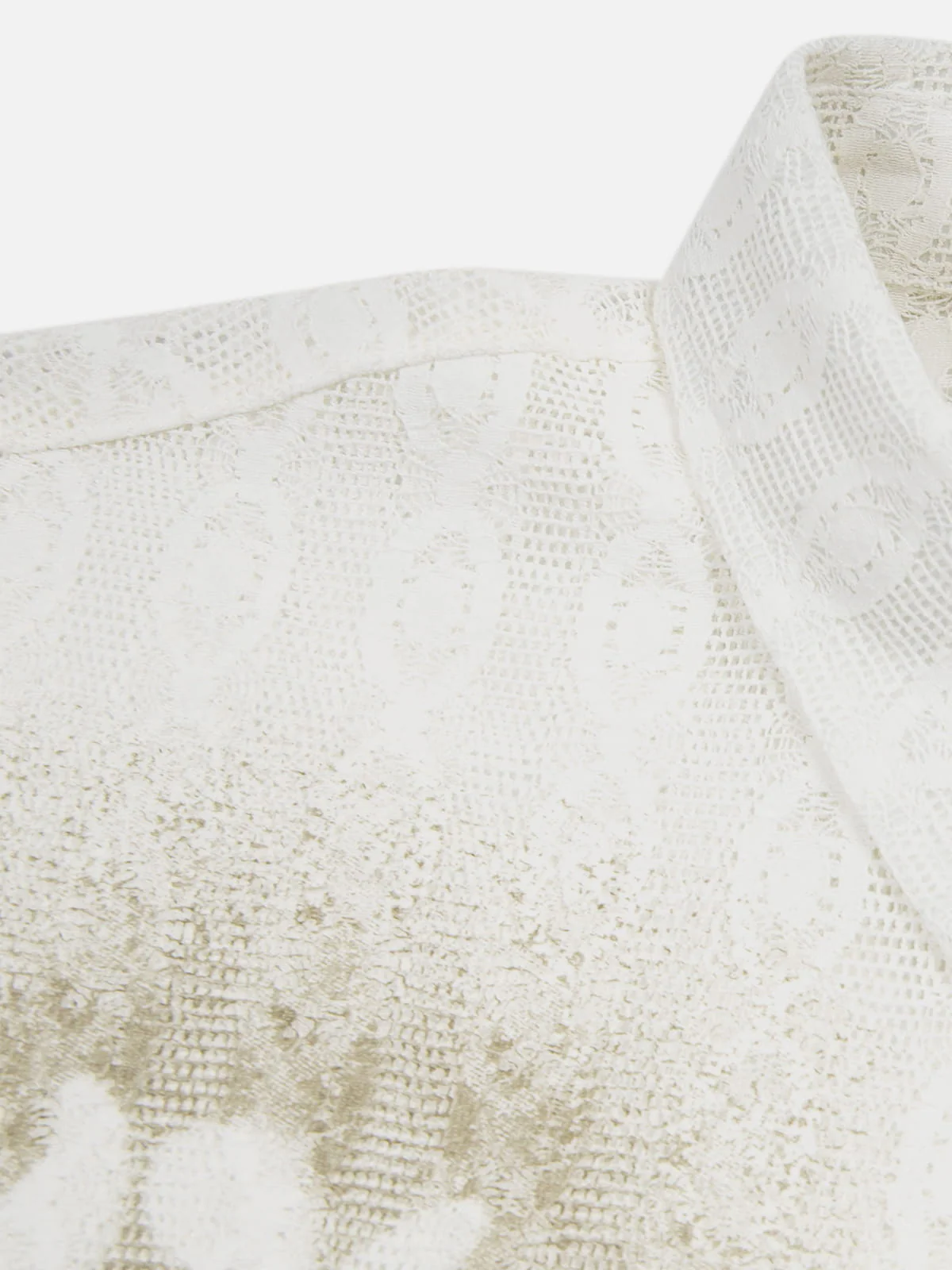 Aelfric Eden Openwork Floral Short Sleeve Shirt - Image 3