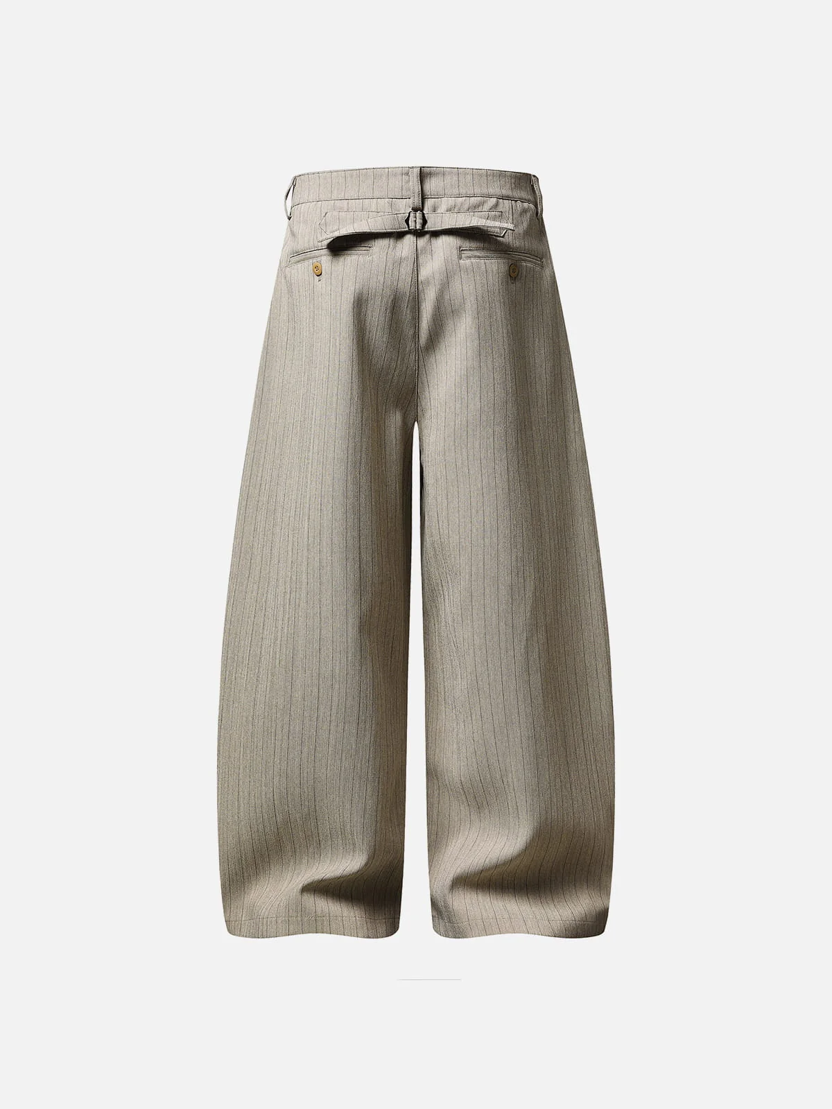 Aelfric Eden Pinstripe Baggy Barrel Pants - Image 2