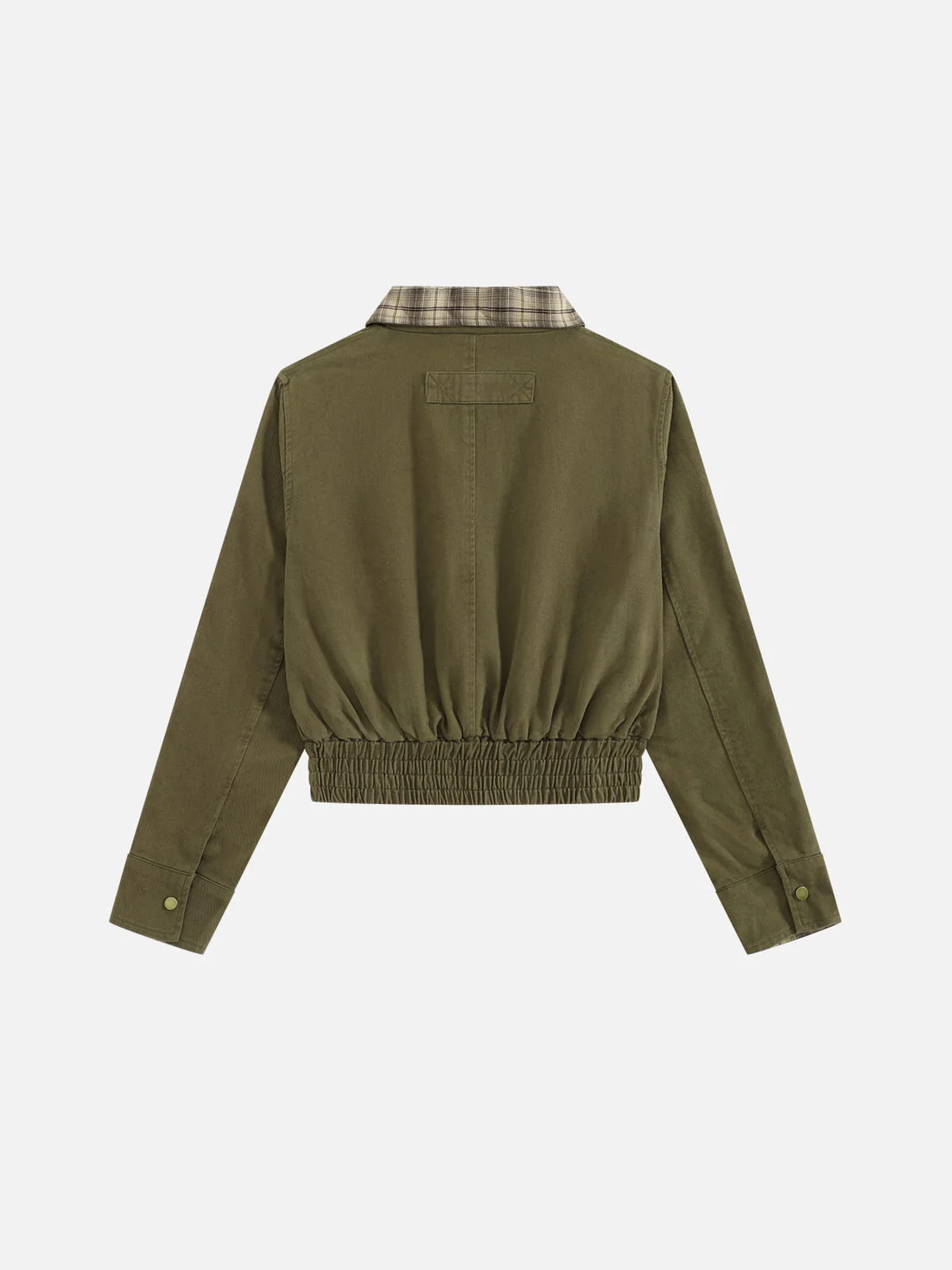 Aelfric Eden Plaid Collar Jacket - Image 2