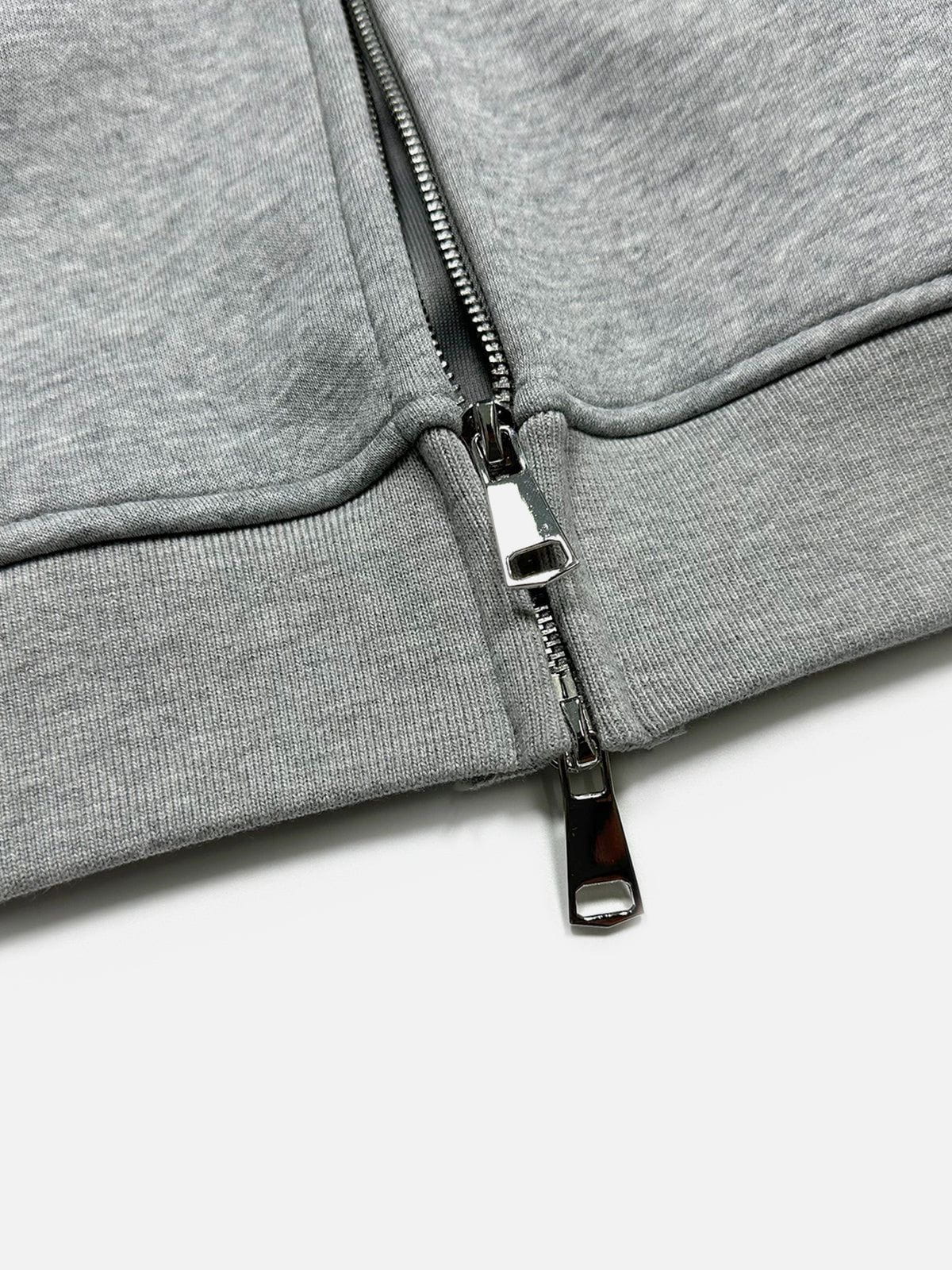 Aelfric Eden Oversized Plaid Hoodie - Image 10