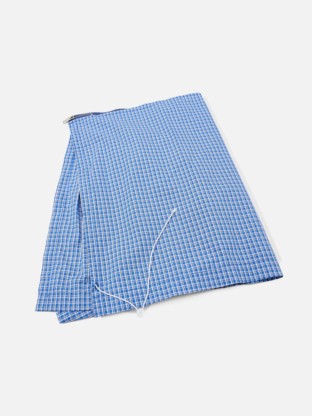 Aelfric Eden Plaid Panel Baggy Barrel Pants - Image 6