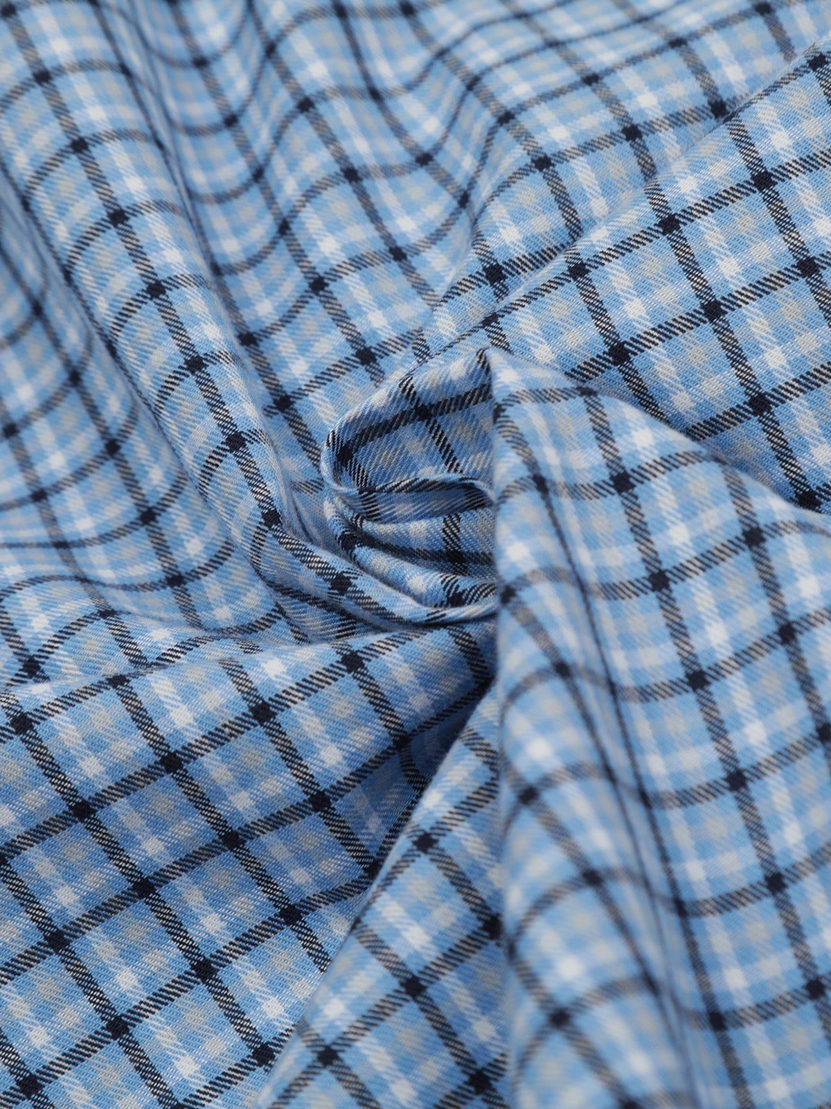 Aelfric Eden Plaid Layered Long Sleeve Shirt - Image 8