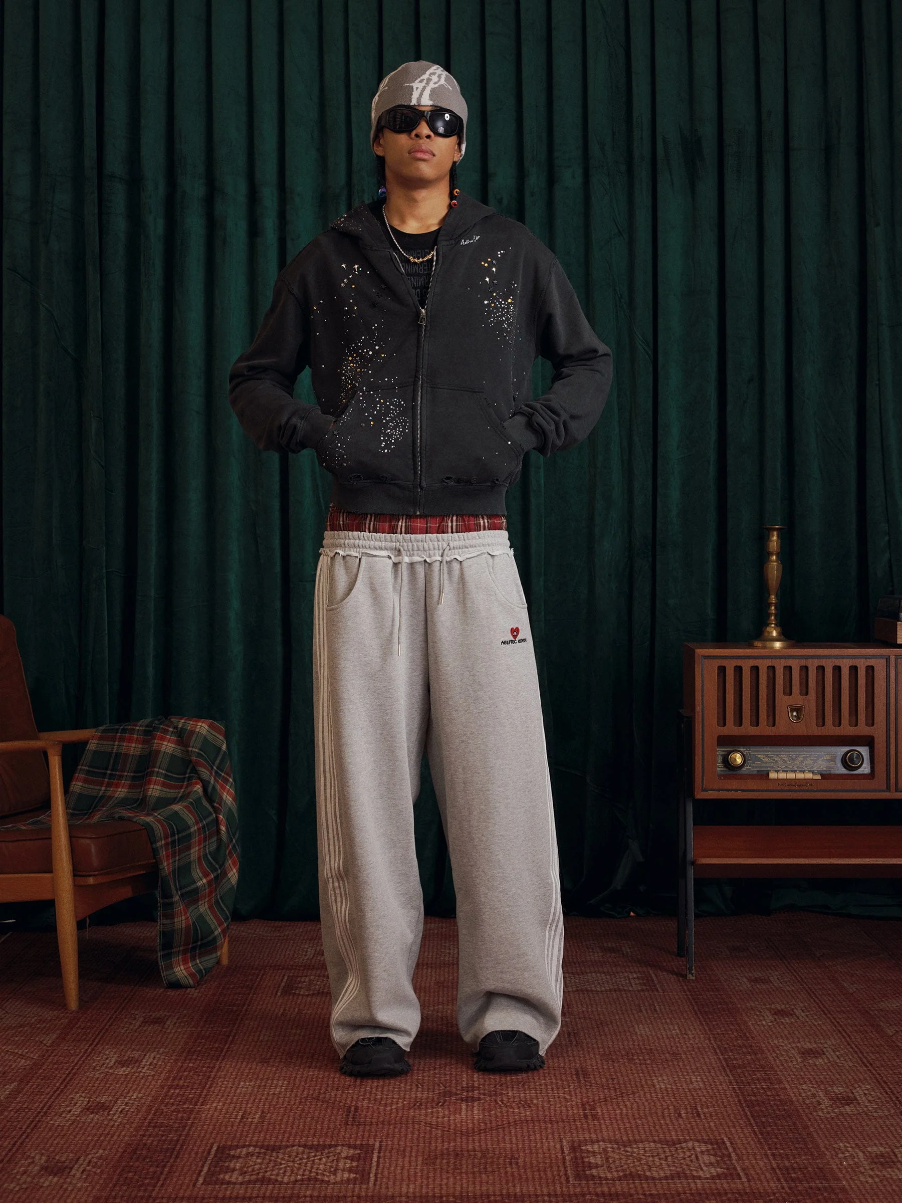 Aelfric Eden Double Waist Baggy Sweatpants - Image 4