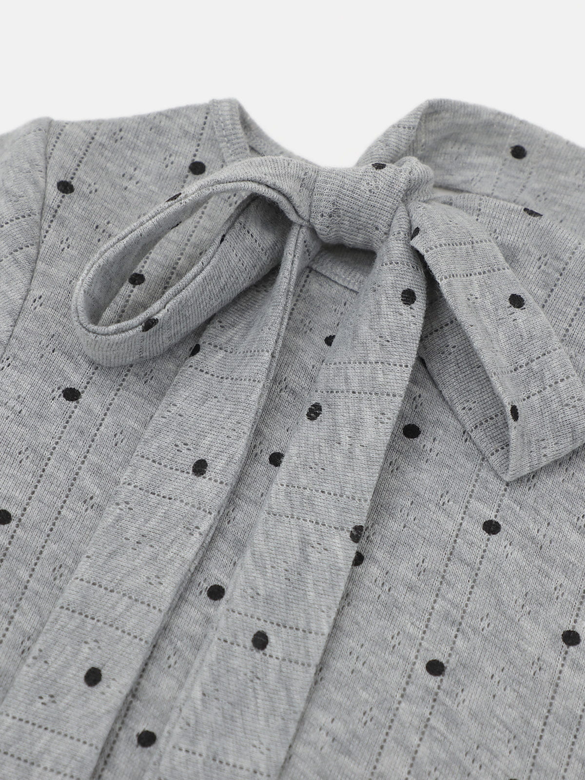 Aelfric Eden Polka Dot Asymmetric Tie Tee - Image 3