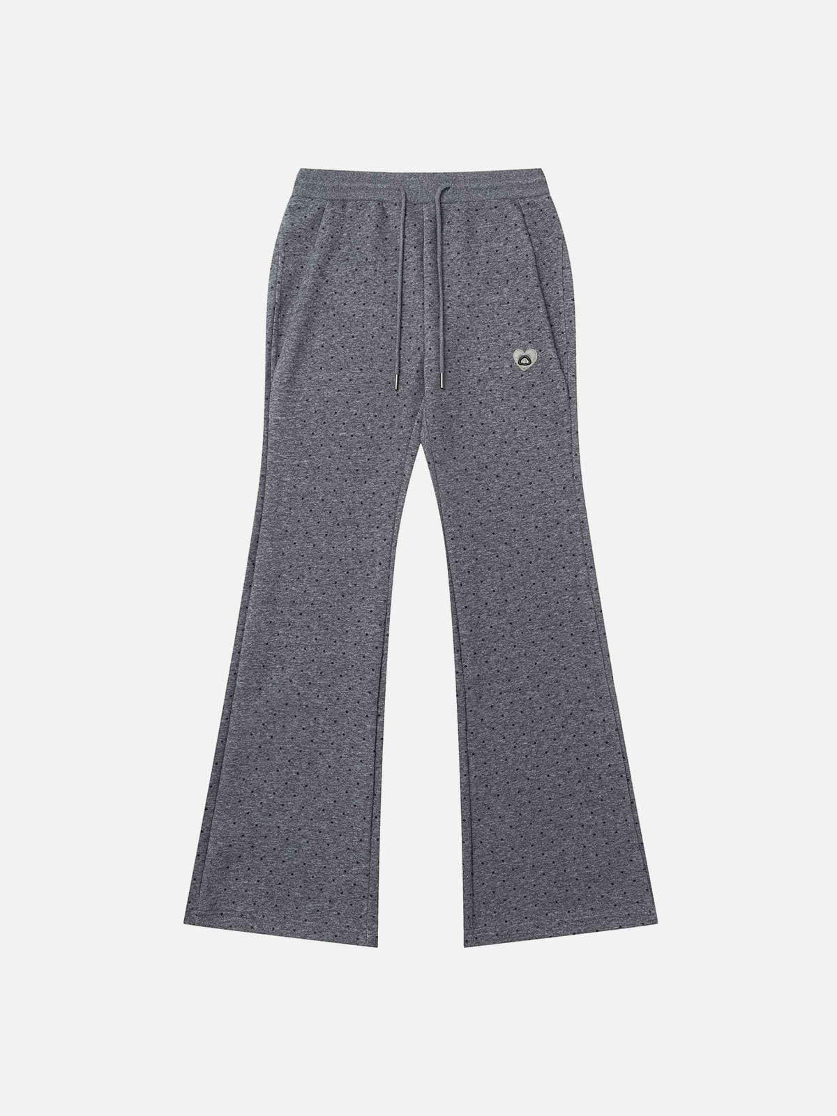 Aelfric Eden Polka Dot Bootcut Sweatpants - Image 2