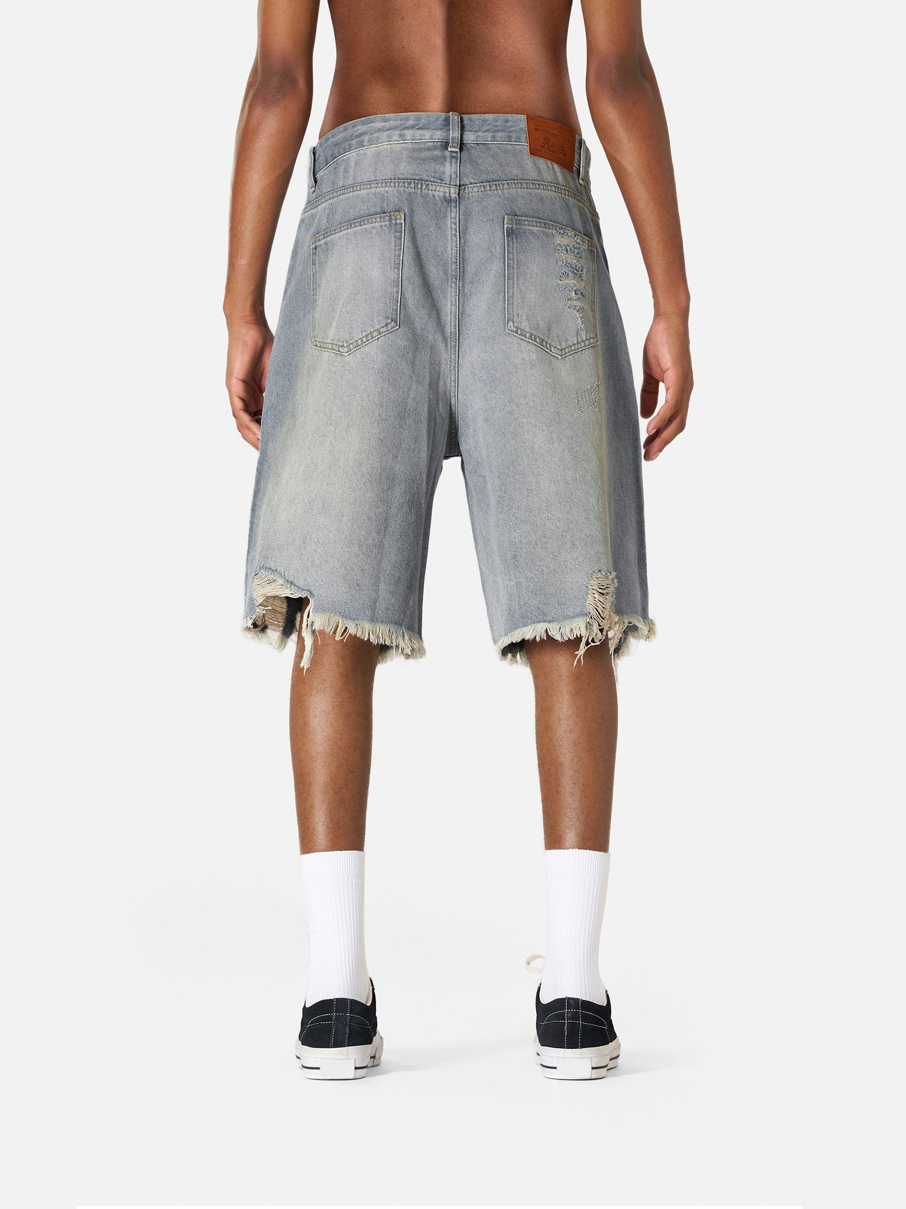 Aelfric Eden Rhinestone Application Jorts - Image 5