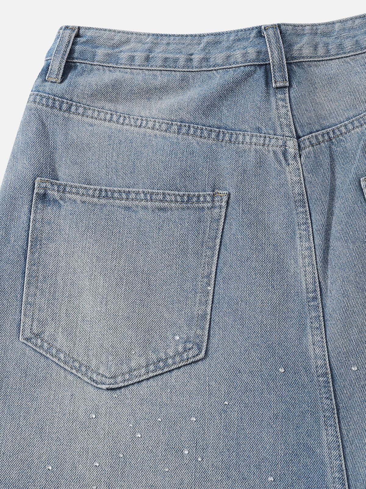 Aelfric Eden Rhinestone Baggy Jeans - Image 9