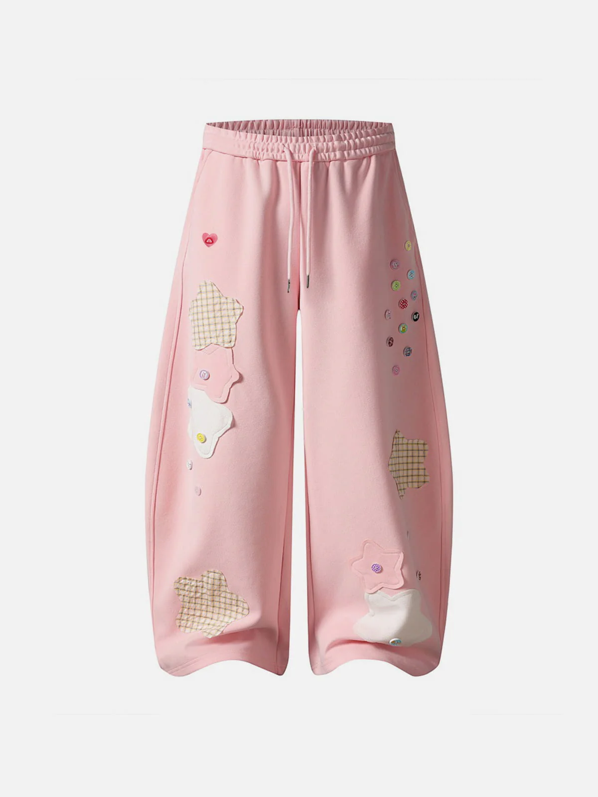 Aelfric Eden Star Patch Baggy Barrel Sweatpants - Image 3