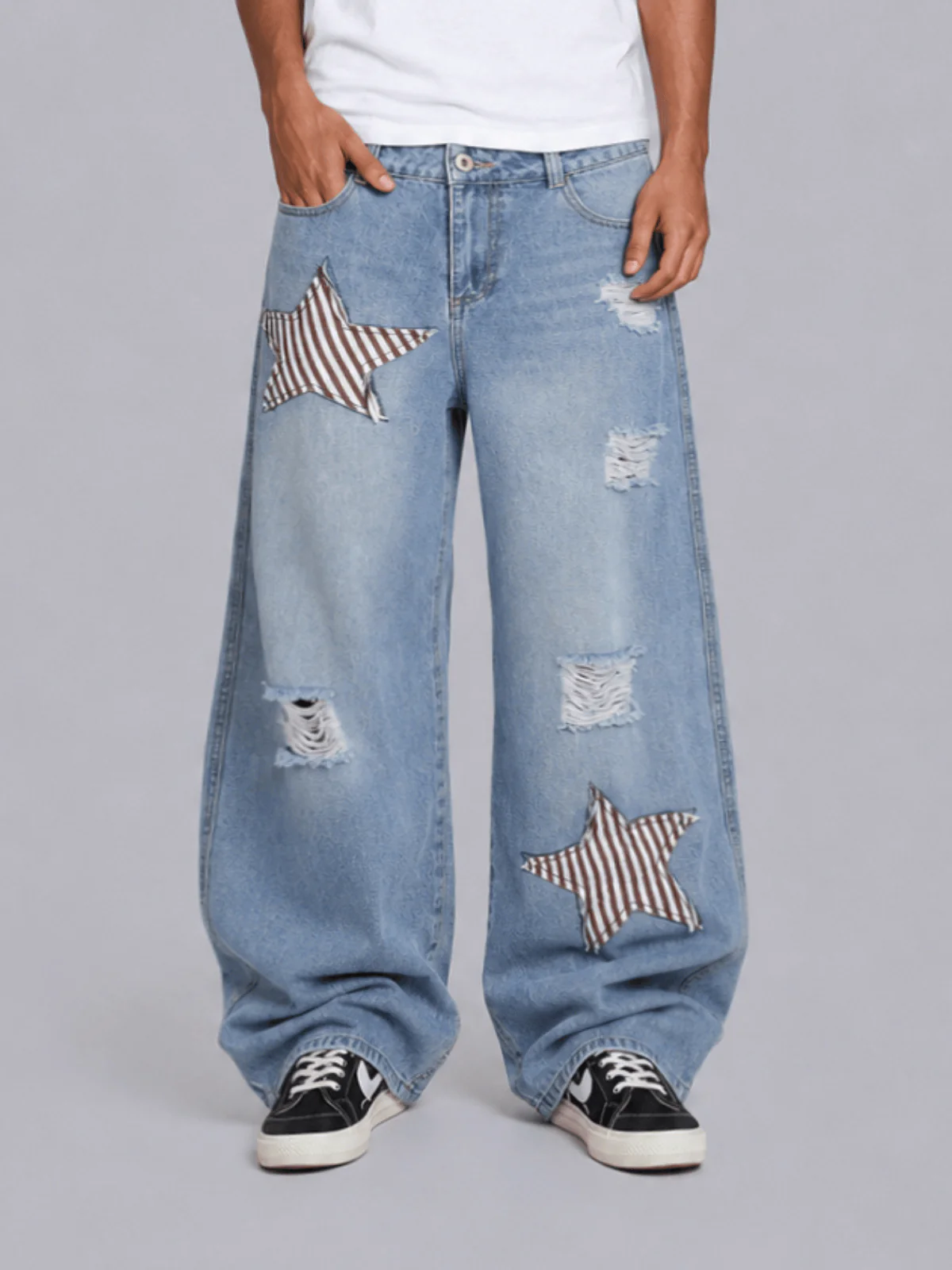 Aelfric Eden Star Patch Jeans