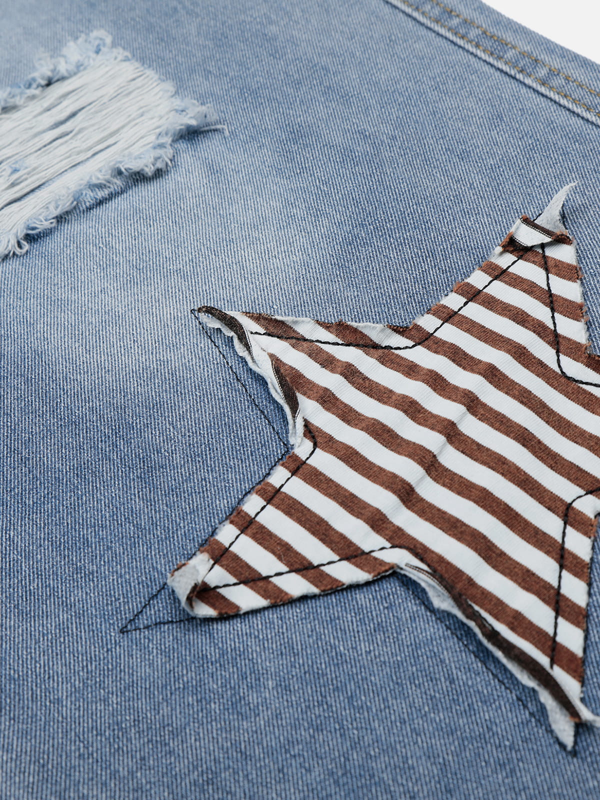 Aelfric Eden Star Patch Jeans - Image 5