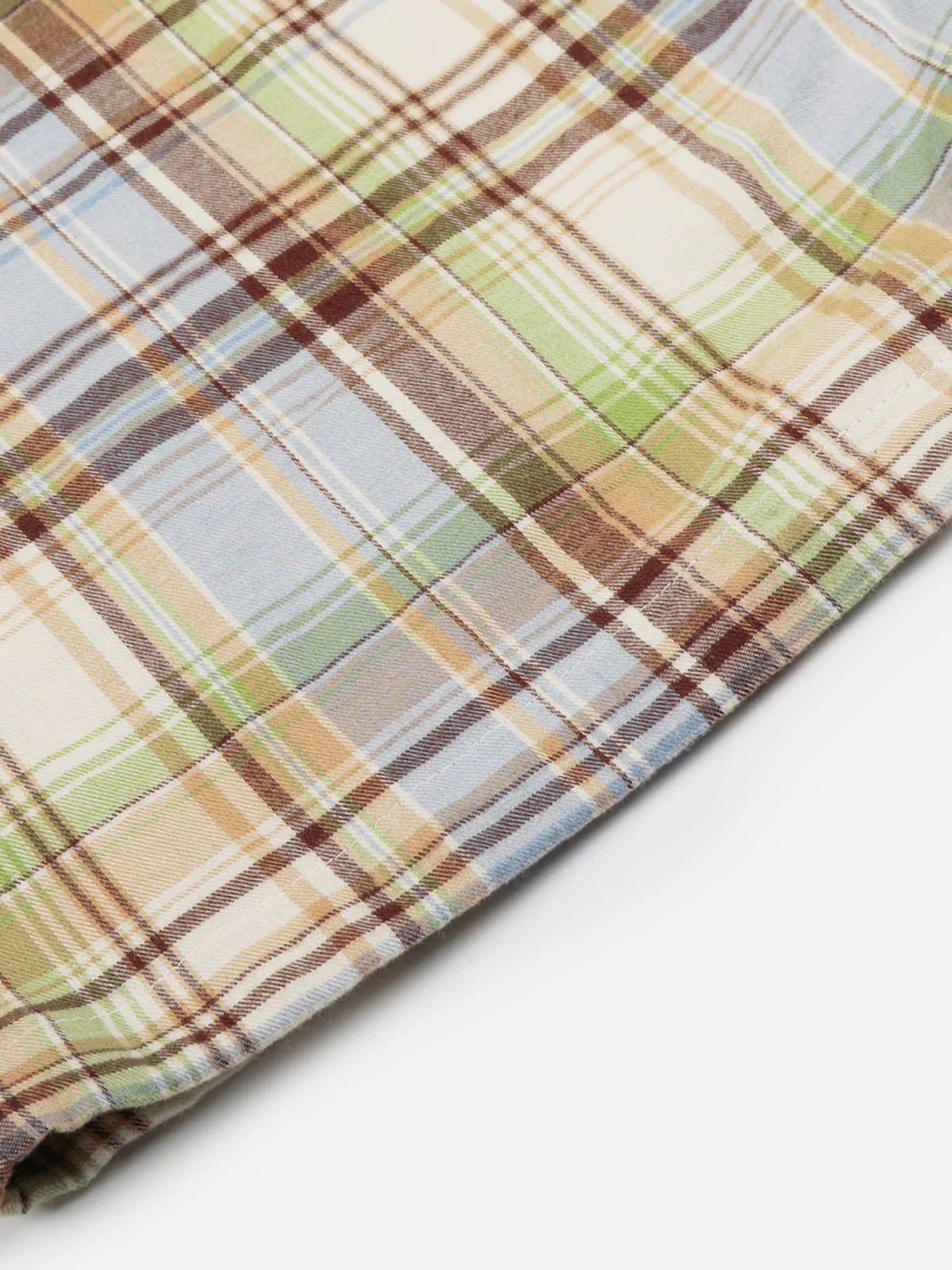 Aelfric Eden Star Waist Plaid Baggy Barrel Pants - Image 7